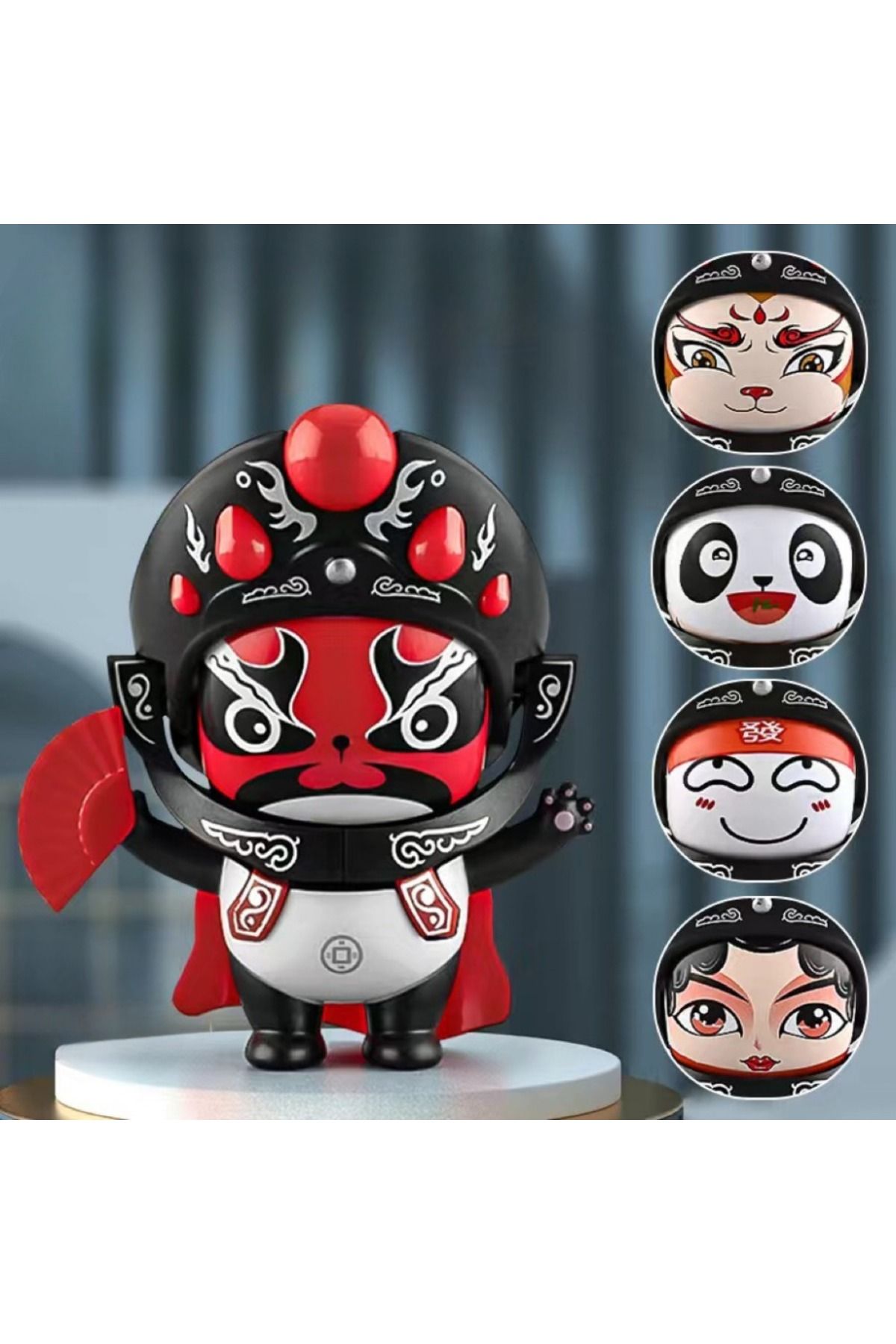 Choice-Red Creative Sichuan Opera Face Changing Doll Stress Reducing Toy With A Face Changing Face In One S 1