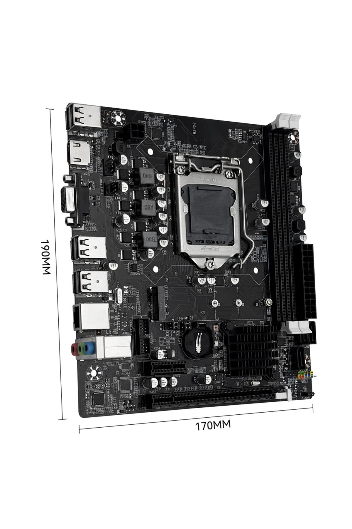 Choice-لوحات أم Machinist H61 اللوحة الأم Lga 1155 Ddr3 Ram متوافقة مع معالجات Intel Core من الجيل الثاني والثالث 2