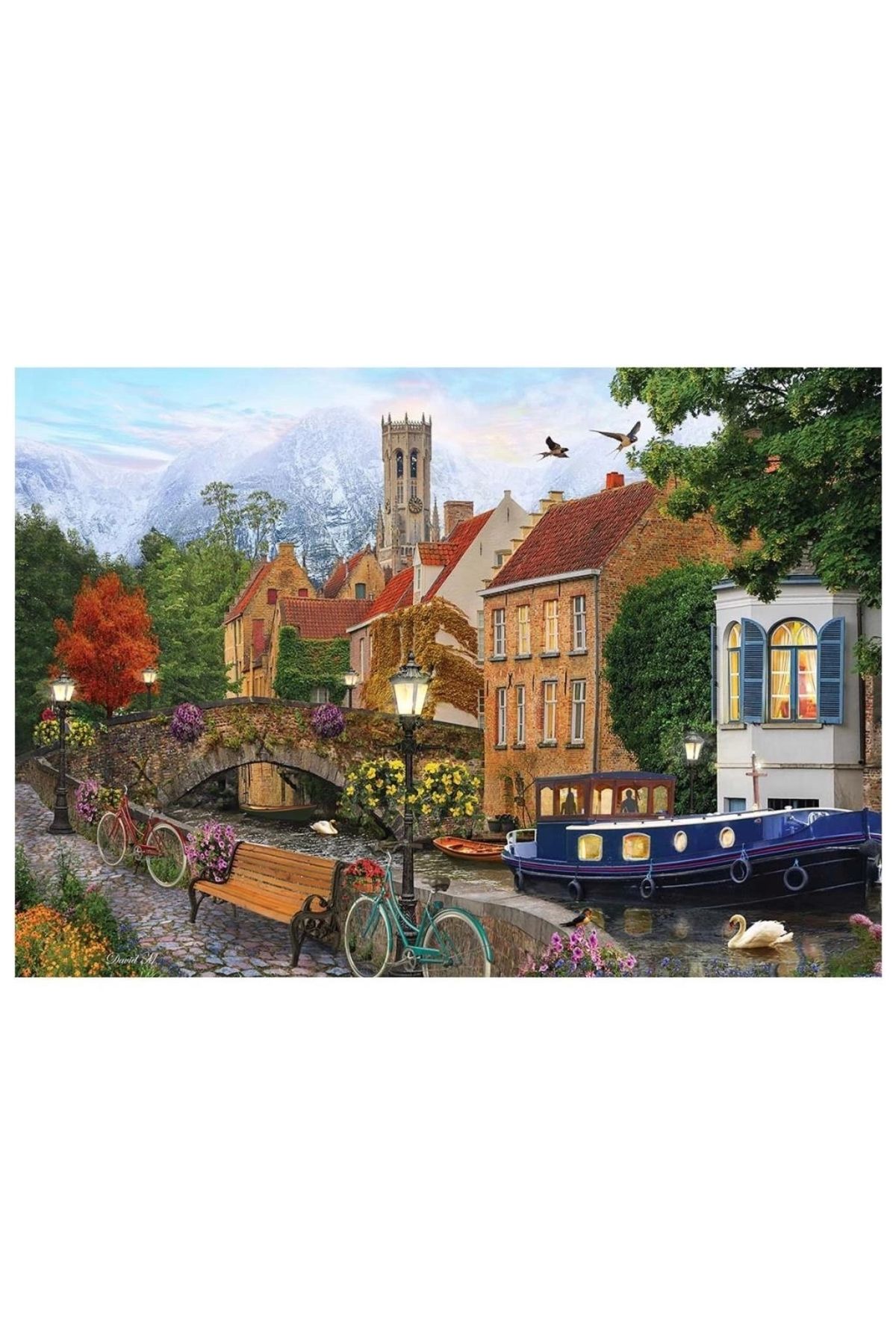 TWOX Çocuk KS Canal Living 2000 Parça Puzzle