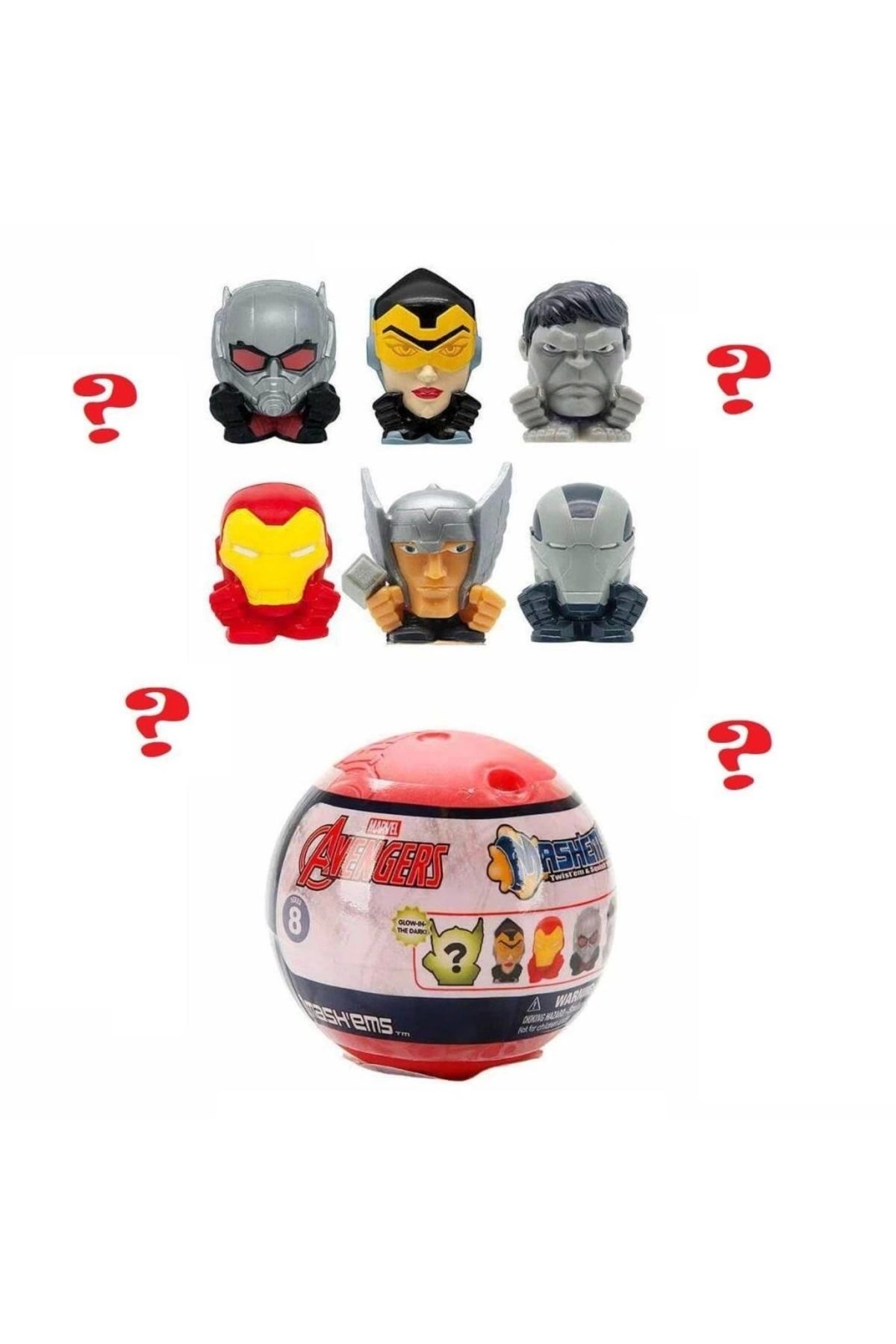 Finetoo Çocuk Avengers Mashems Figürleri Sürpriz Paket