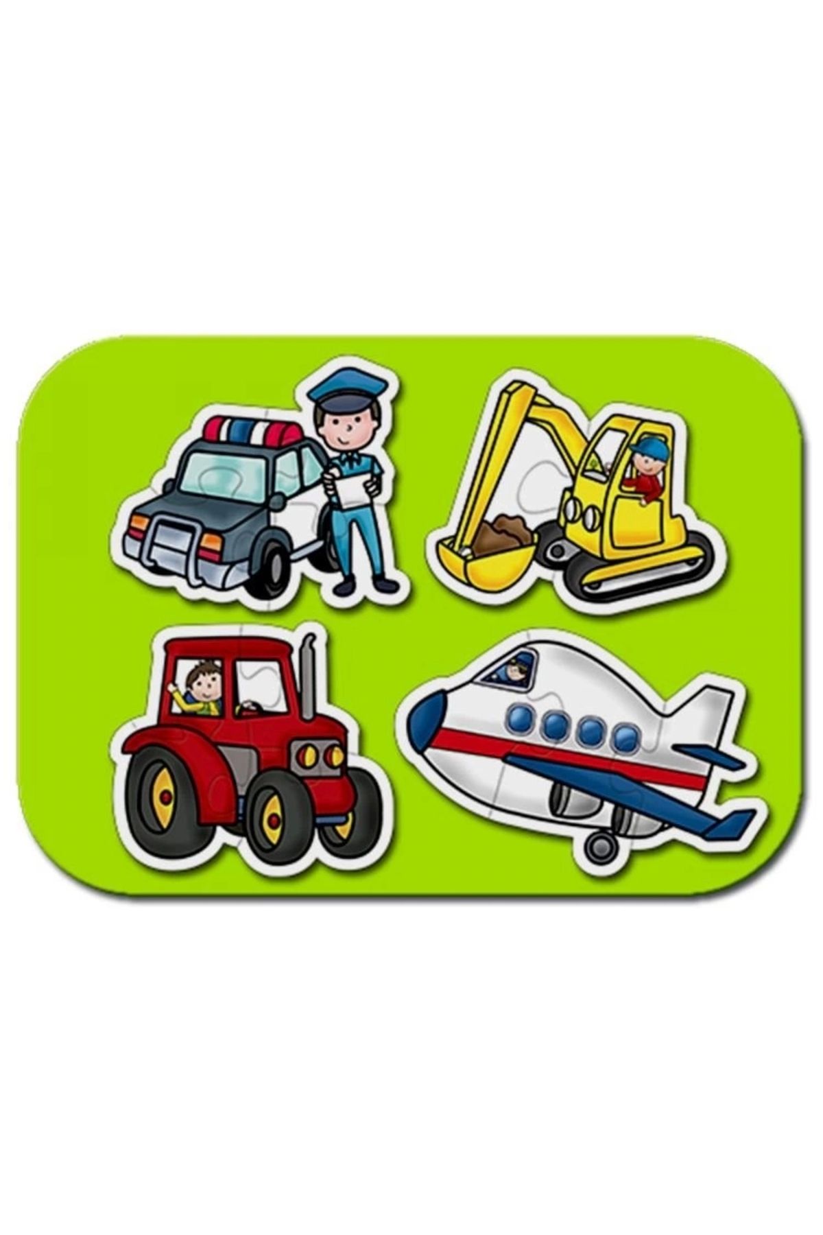 Finetoo Çocuk Baby Puzzle Meslekler