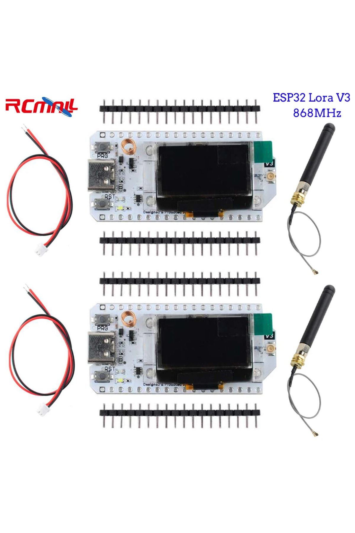 Choice-868mhz V3 2pcs Heltec Lora32 V3 868mhz 915mhz Development Board Sx1262 0.96 Inch Oled Display Bt Wif 1
