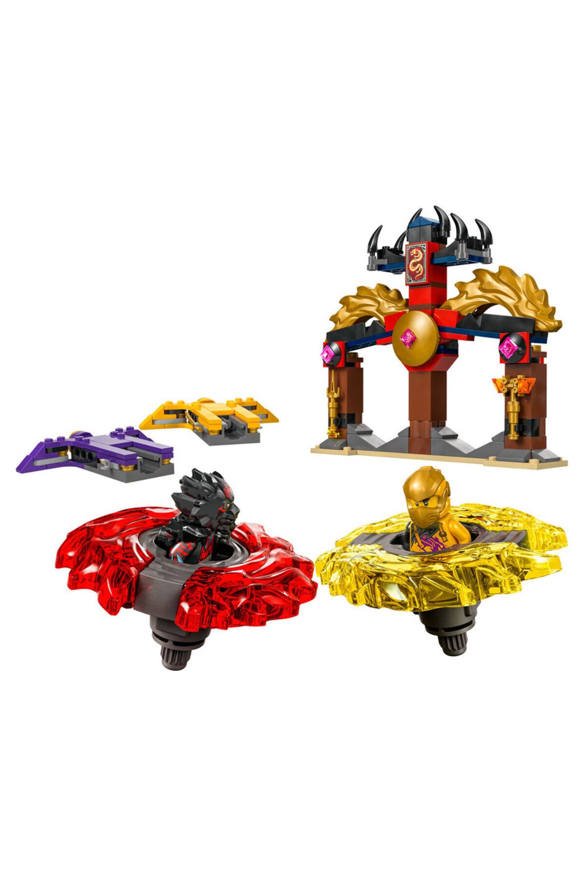 LEGO-® مجموعة ألعاب الحركة NINJAGO® Dragon Spinjitzu Battle Pack 71826 6