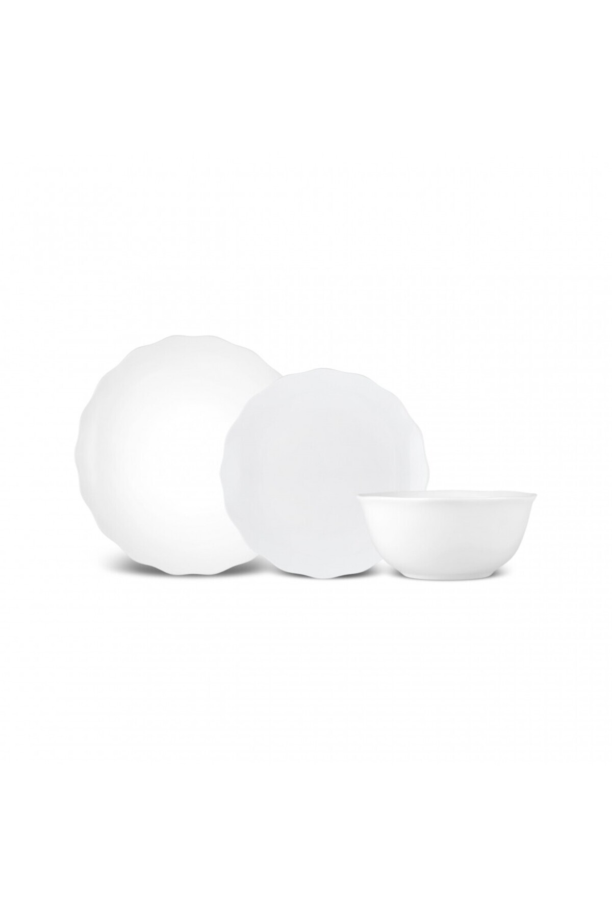 Karaca-Scalloped 18-teiliges Tafelservice für 6 Personen 2