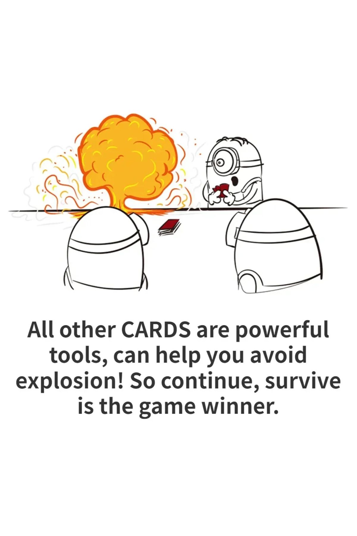 Choice-Exploding Minions Exploding Cat Series English Version Board Game Friends Casual Gathering Card M... 5