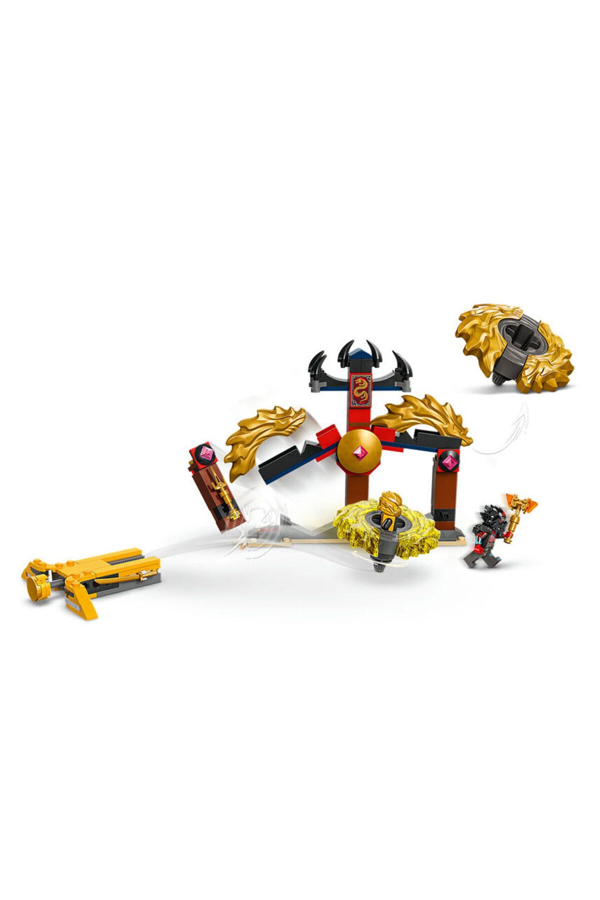LEGO-® مجموعة ألعاب الحركة NINJAGO® Dragon Spinjitzu Battle Pack 71826 2