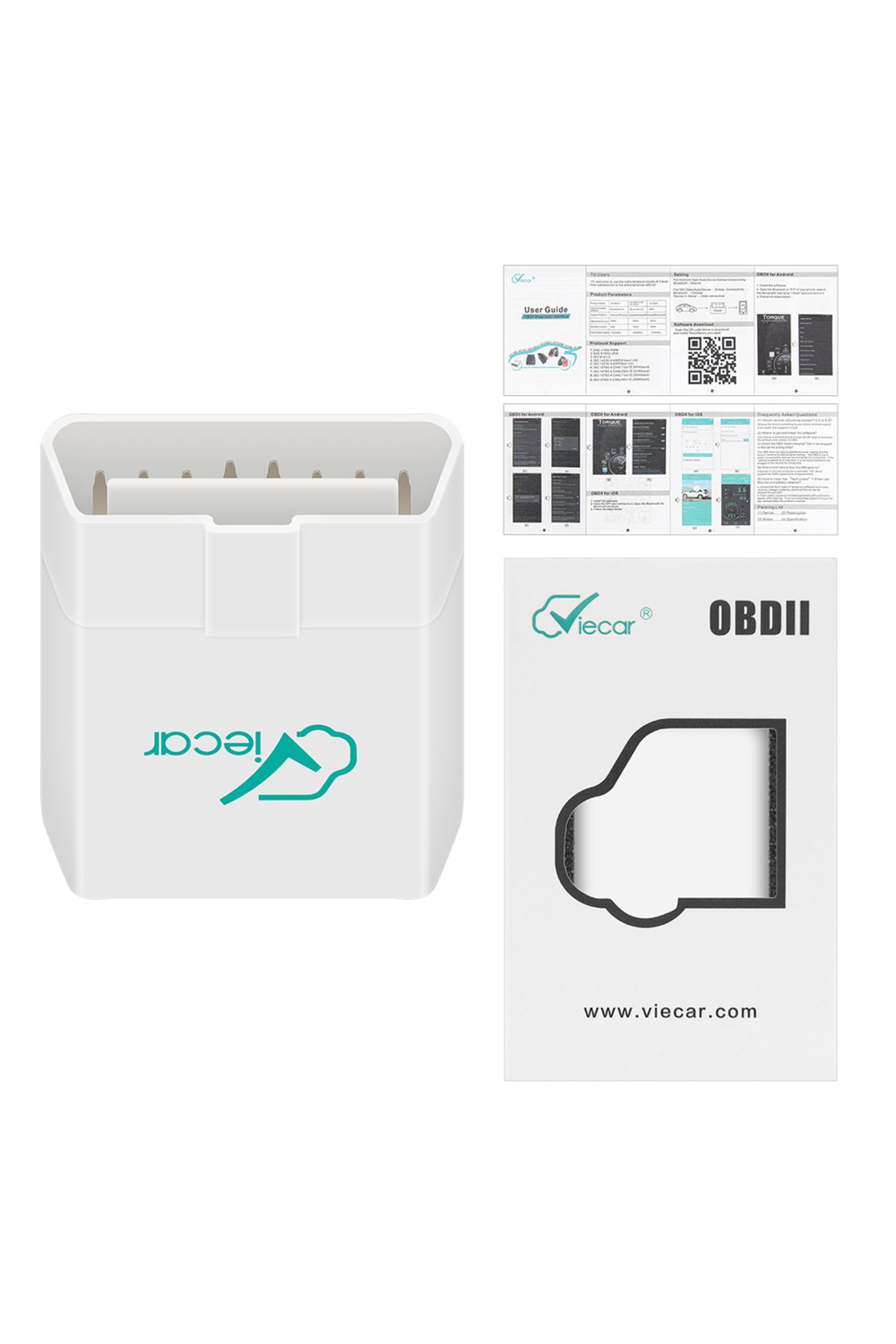 Choice-جهاز فحص السيارة Viecar ELM327 V1.5 بلوتوث 4.0 OBD 2 OBD2 PIC18F25K80 ELM 327 V1 5 OBDII... 7