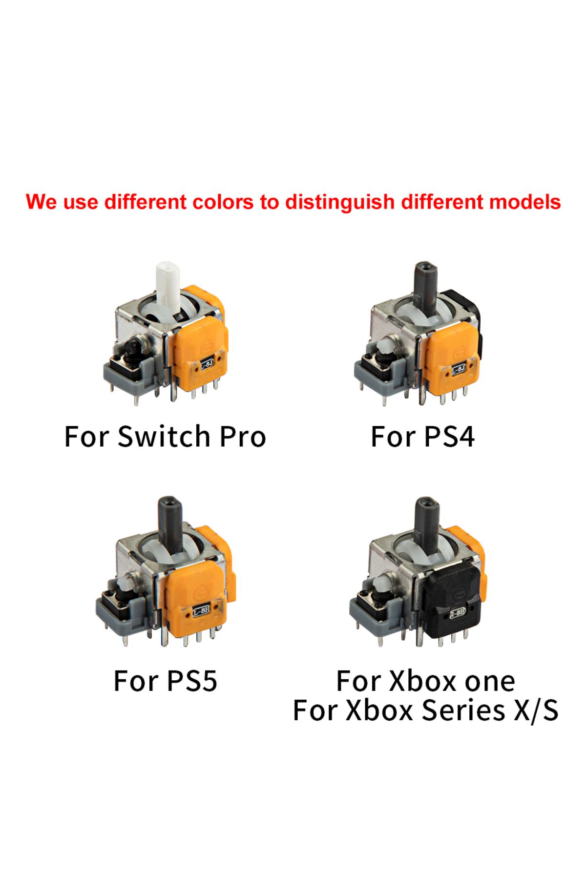 Choice-For PS4 2PCS Joycon For Hall Effect Joystick Module Controller For PS4 PS5 Xbox One XSX XSS Dualshoc 2