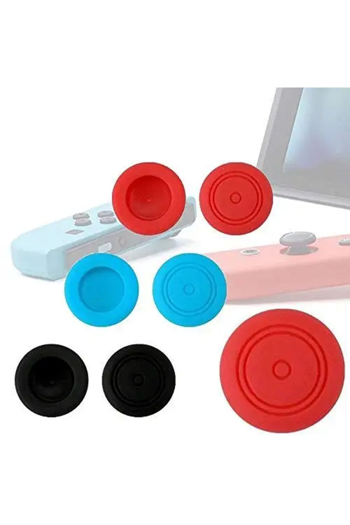 Wottler-8pcs Analog Thumb Stick Grip Caps Compatible with Nintendo Switch OLED/Switch Lite/Switch Joystic... 7