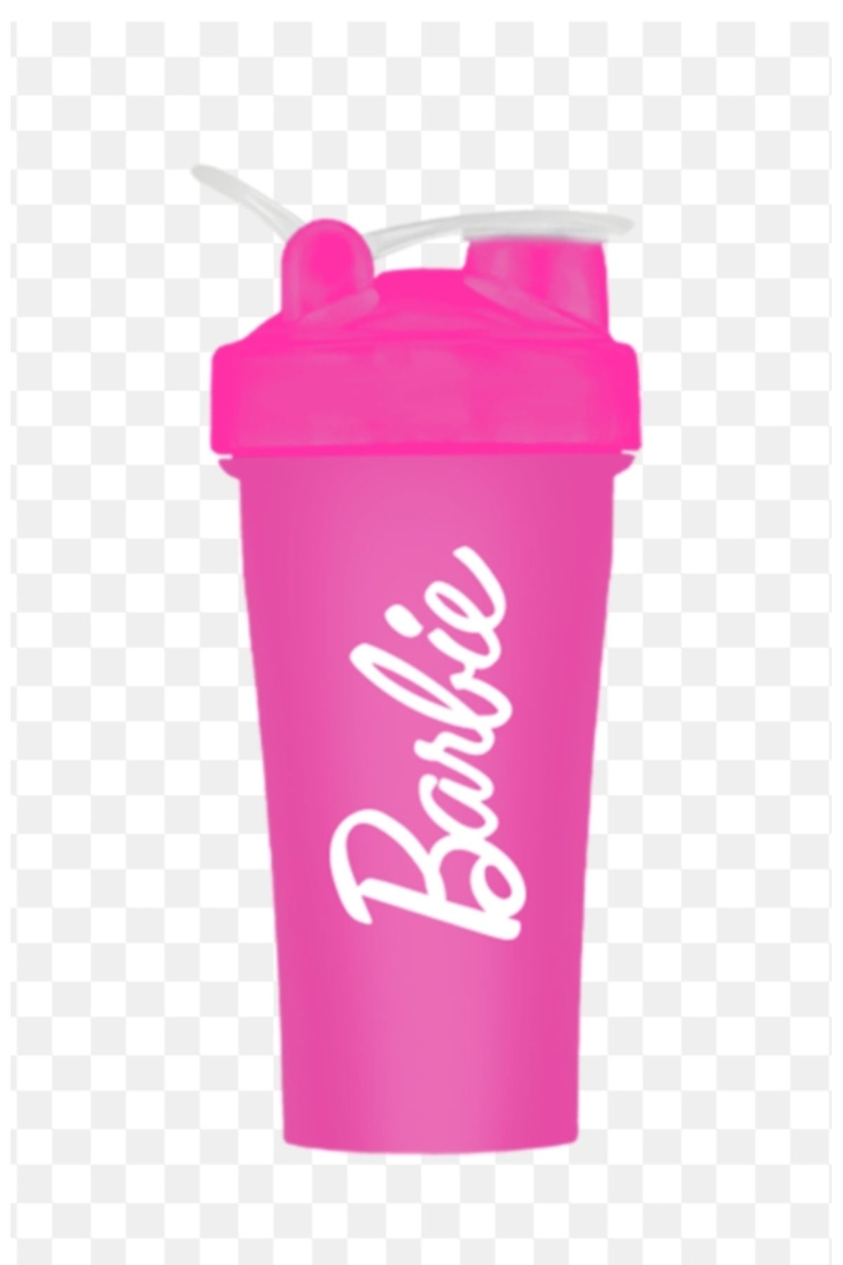 Barbie Shaker Karıştırıcı Sporcu Protein Shaker 650 ml Pembe