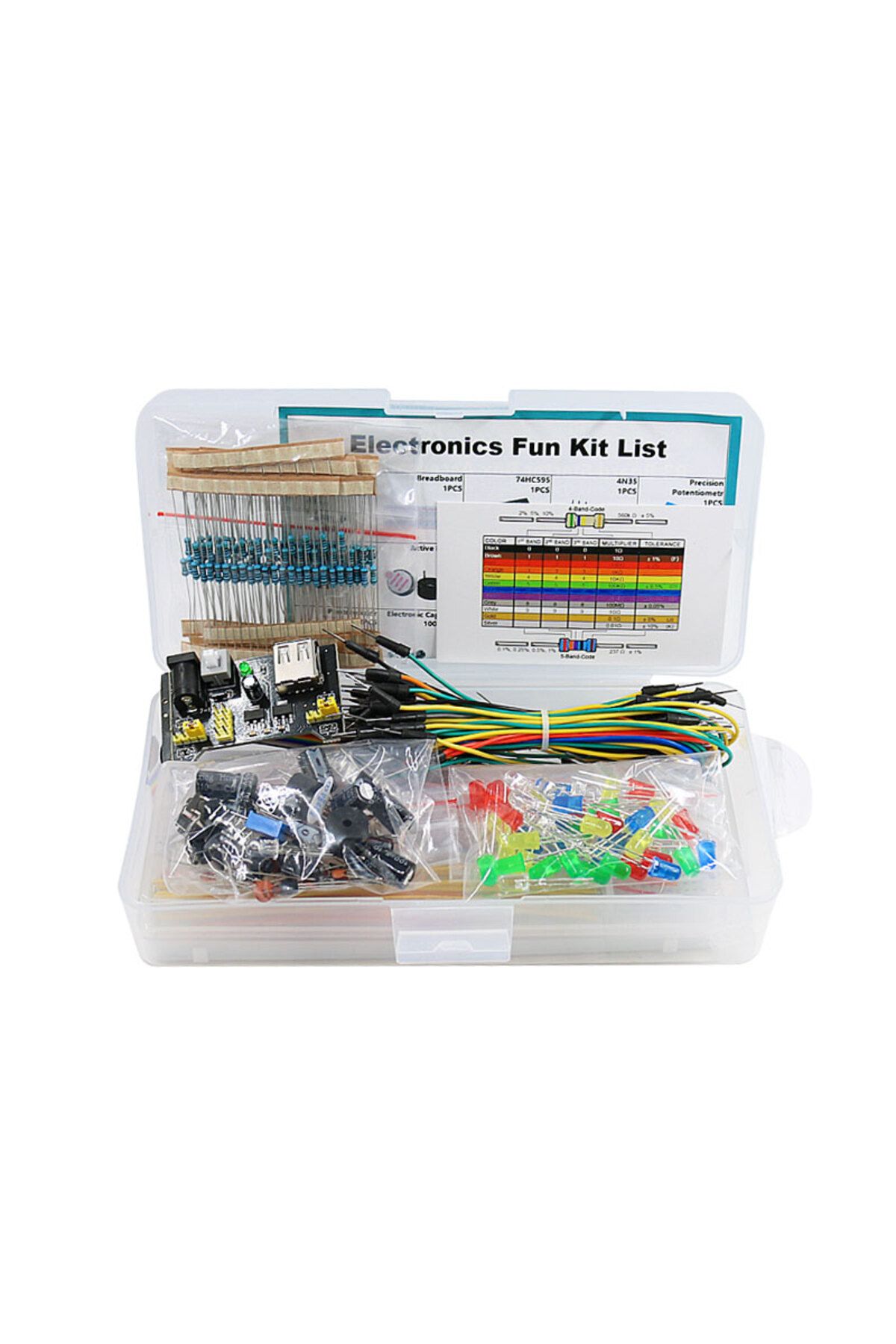 Choice-DIY Project Starter Kit For Arduino UNO R3 DIY Electronic Component Set With 830/400 Tie-points B... 7