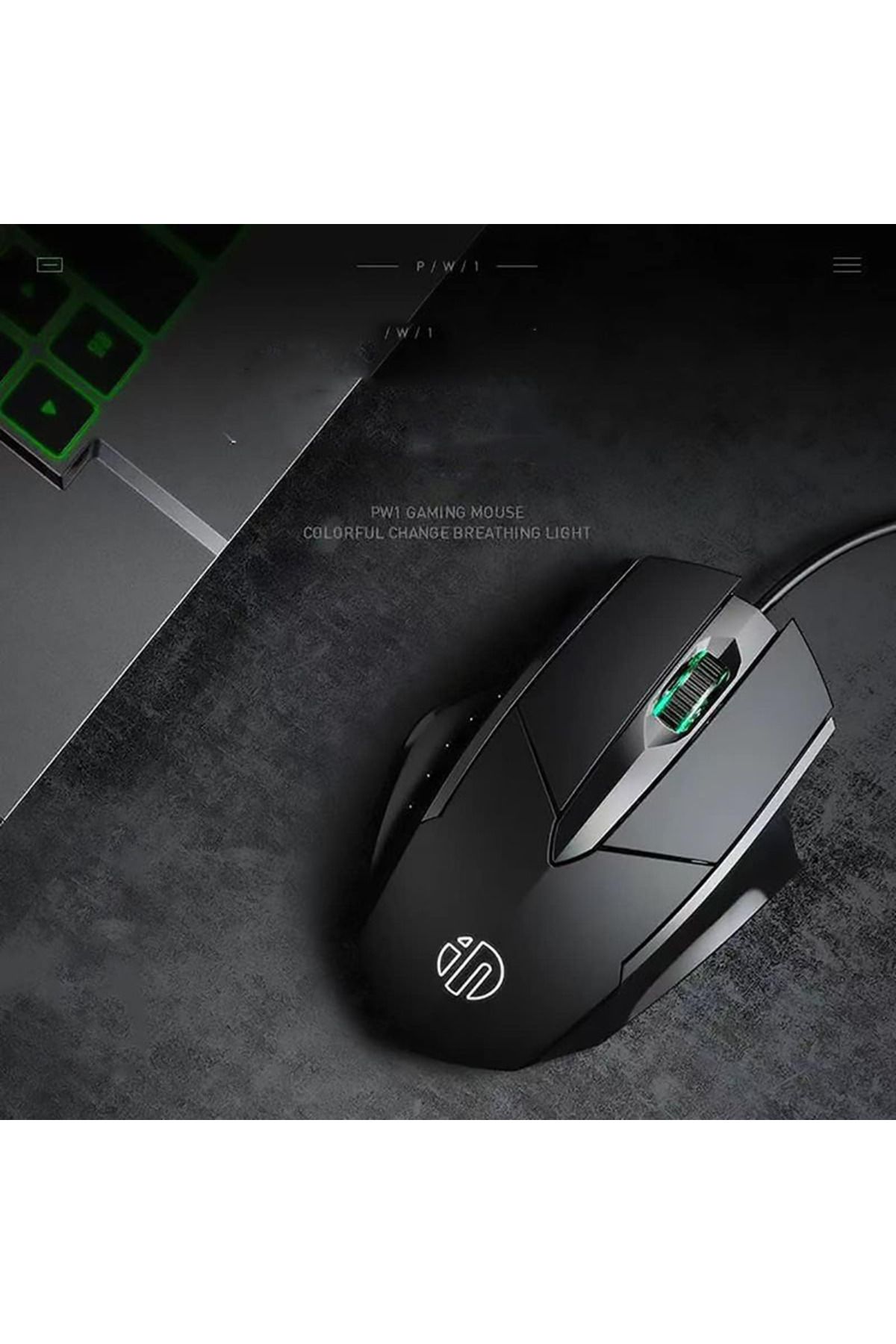 Choice-Black Inphic W1 Usb Computer Mouse, Silent Mouse 3 Button Wired Mouse, Office And Home Mouse, Ergono 5