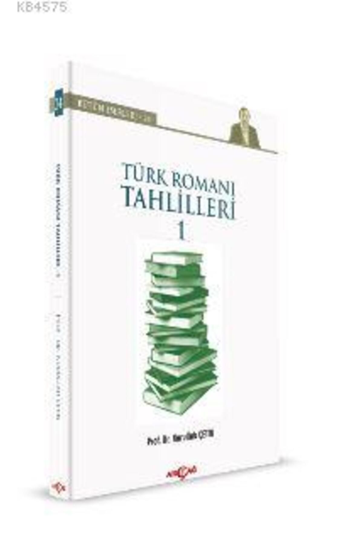 Akçağ Yayınları Türk Romanı Tahlilleri 1