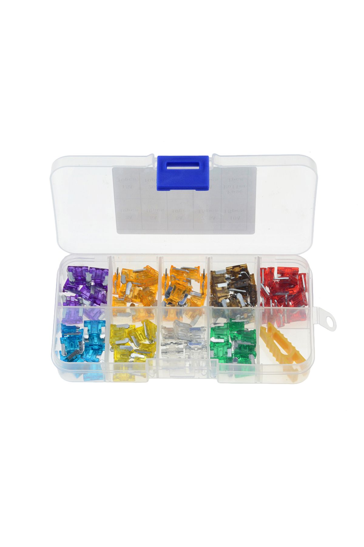 Choice-100pcs/lot Car Truck Micro Blade Fuses 3A 5A 7.5A 10A 15A 20A 25A 30A AMP Plastic Box Assortment ... 2