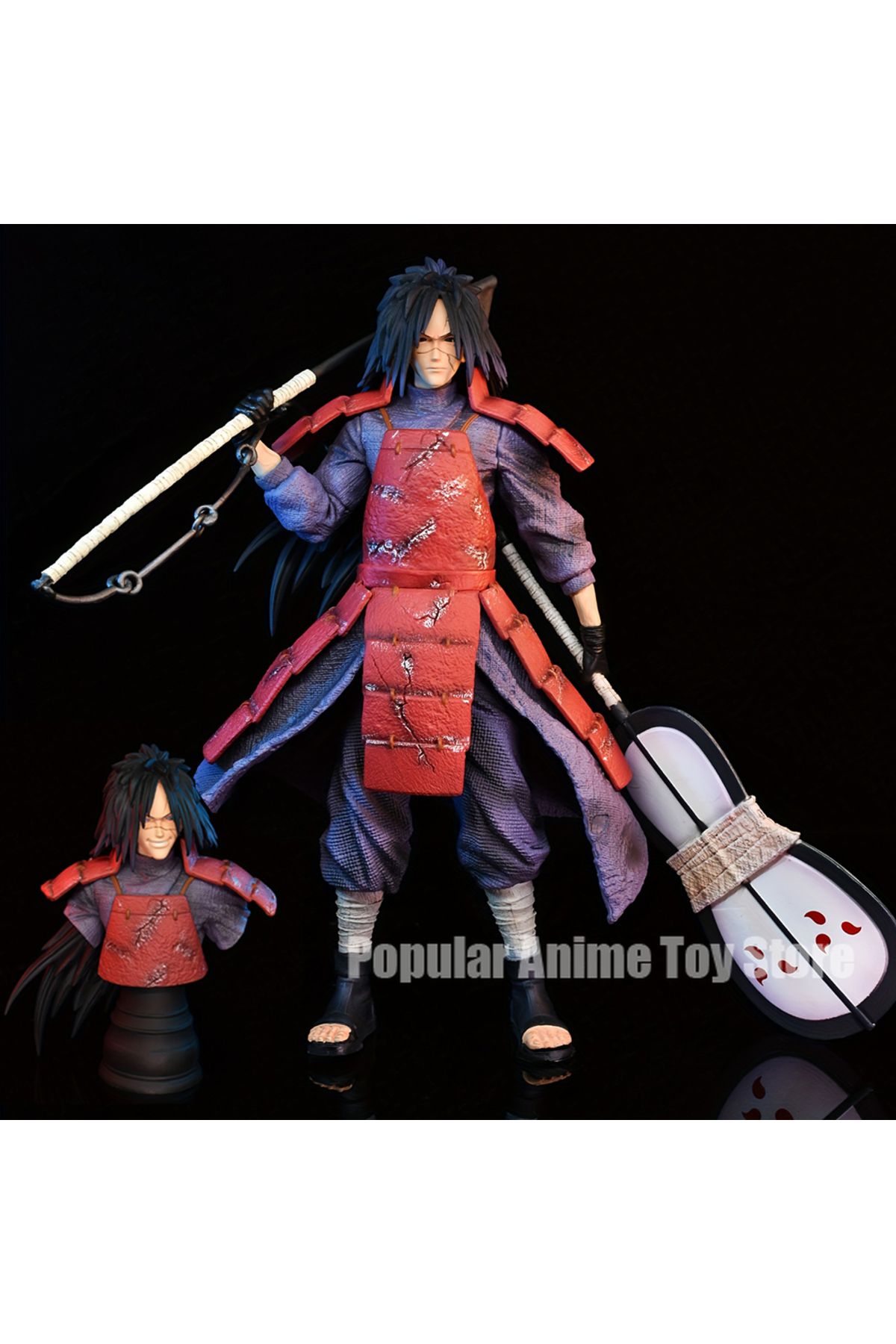 Choice-10.62in/27cm Anime Naruto Figure Uchiha Madara Fgiure Senju Hashirama Figure PVC Action Figures C... 5