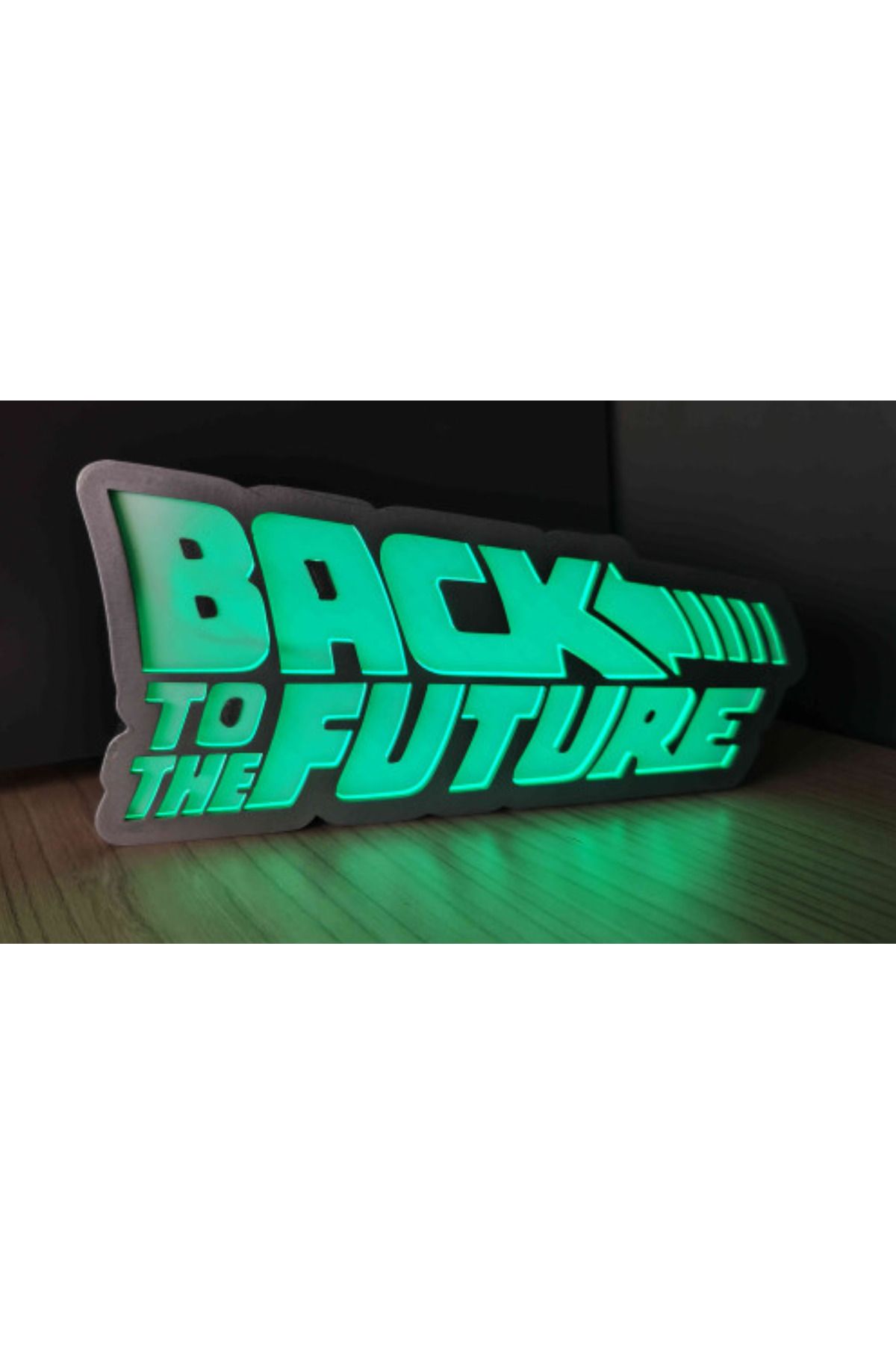 Sende Buldum Back to the Future İlhamlı LED Lamba