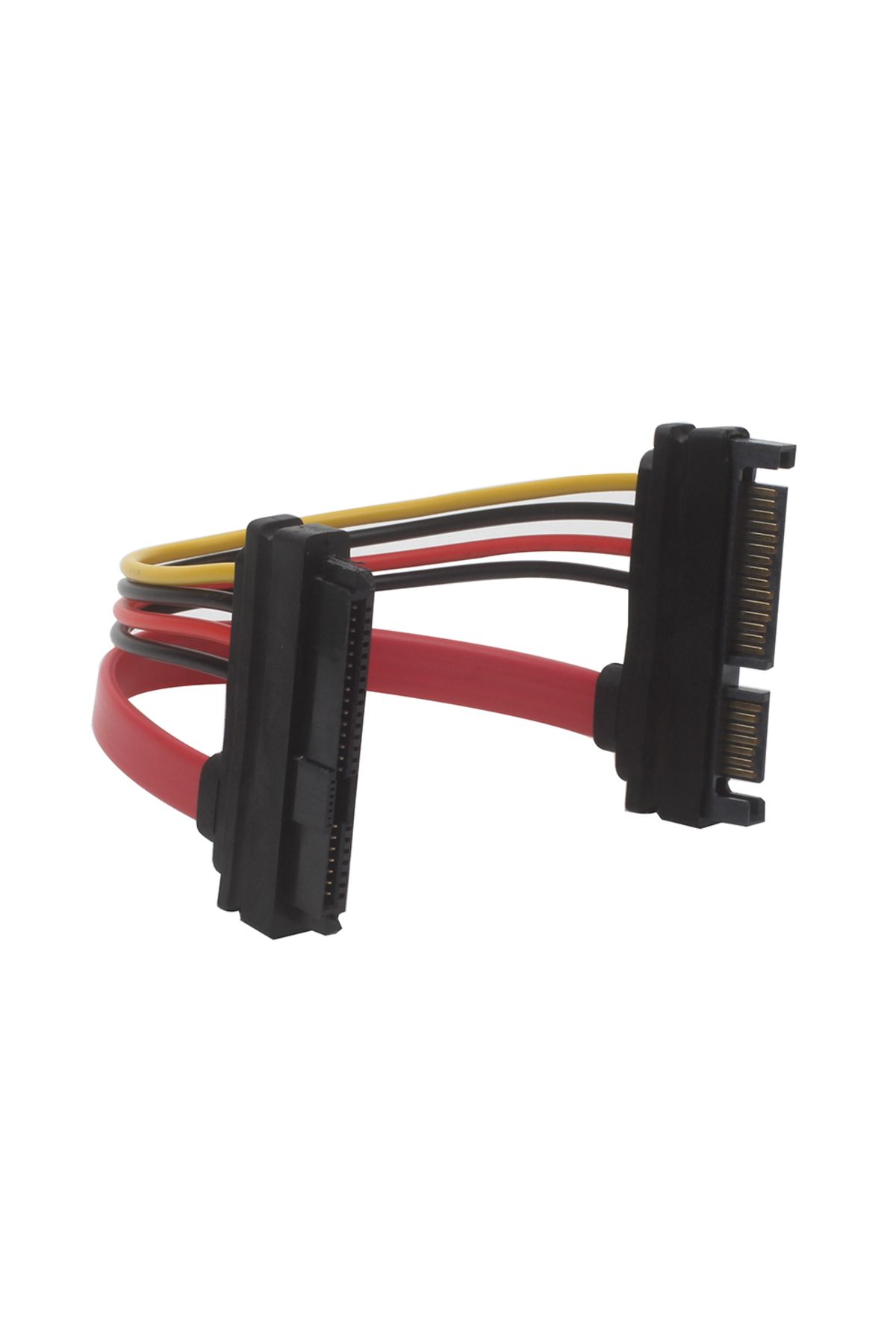 Choice-كابل تمديد Raid لمحرك الأقراص الصلبة SAS إلى SATA بطول 30 سم، SFF-8482 SAS 29 دبوسًا إلى SATA 22 دبوسًا مع 15 دبوسًا 4