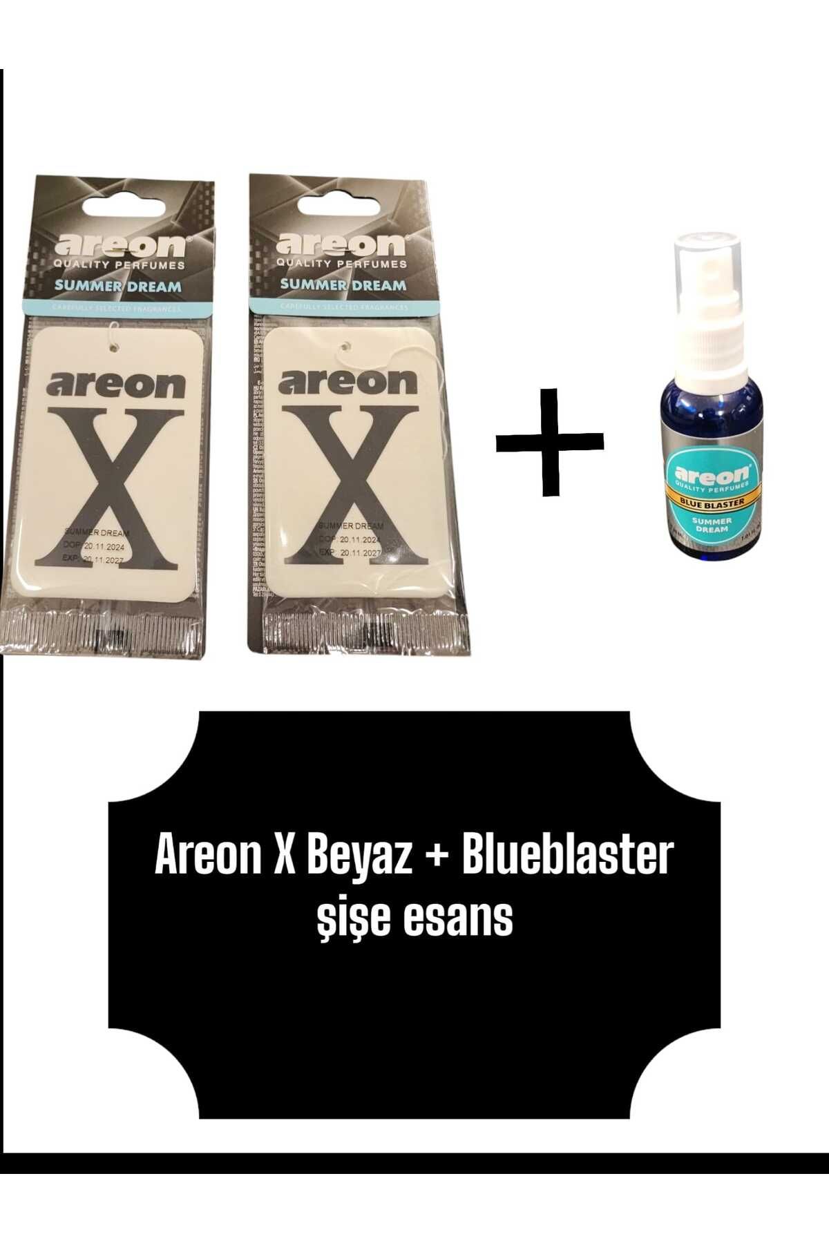 AREON X BEYAZ ŞİŞE KOKU ESANS 2'li KOKU ve ŞİŞE