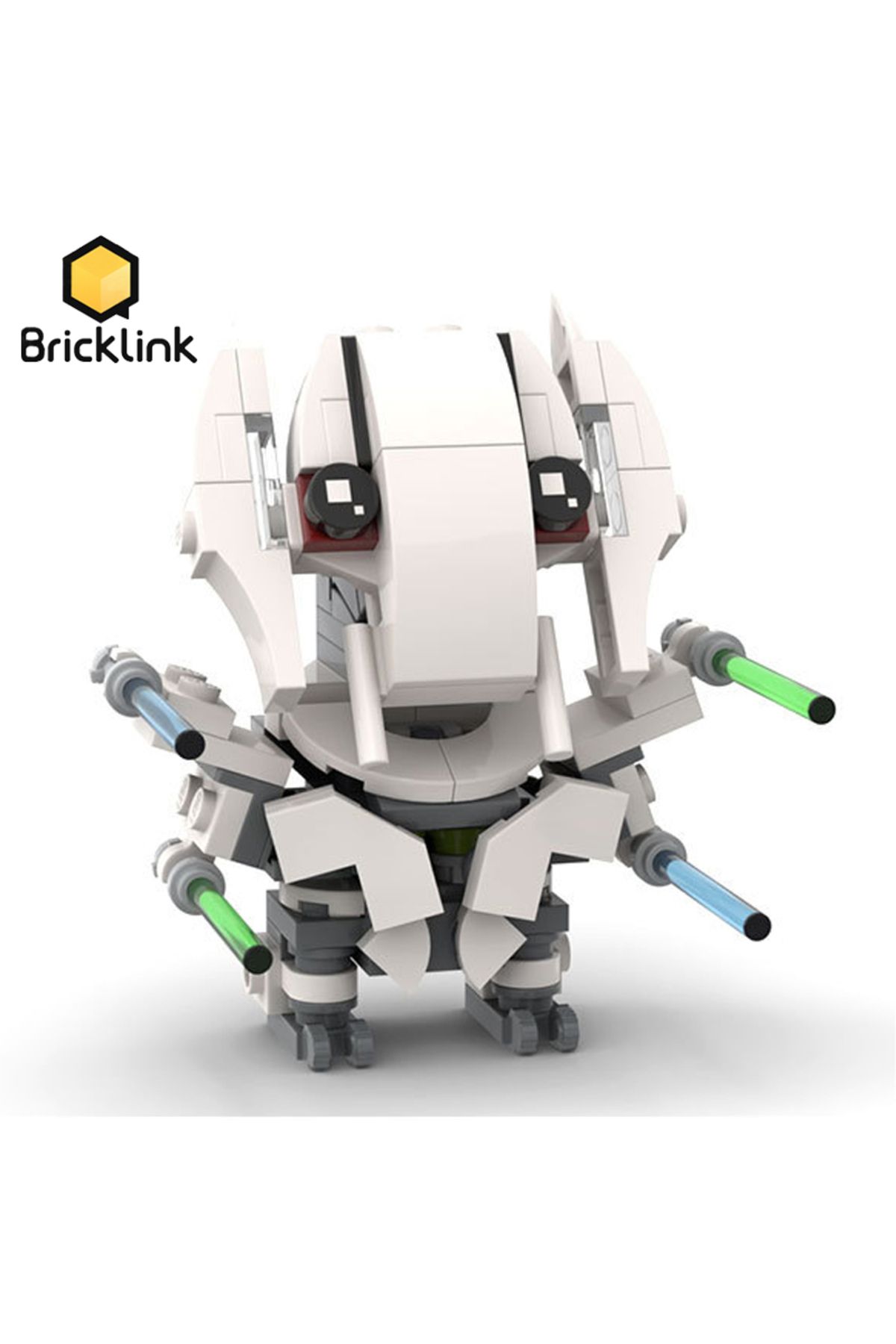 Choice-Bricklink MOC Star Movie Action Figures Brickheadz Sets Grievous Battle Droids Model Collection B... 2