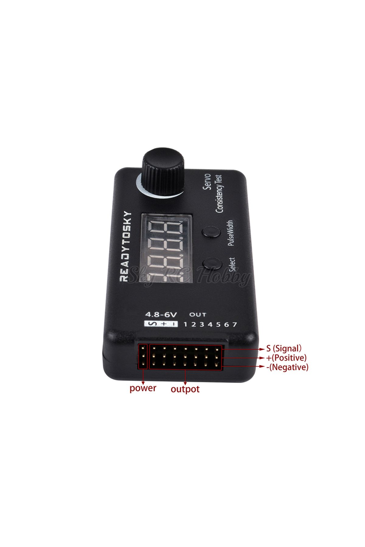 Choice-NEW Digital Servo Tester / ESC Consistency Tester for FPV RC Helicopter Airplane Car Servo Tester... 3