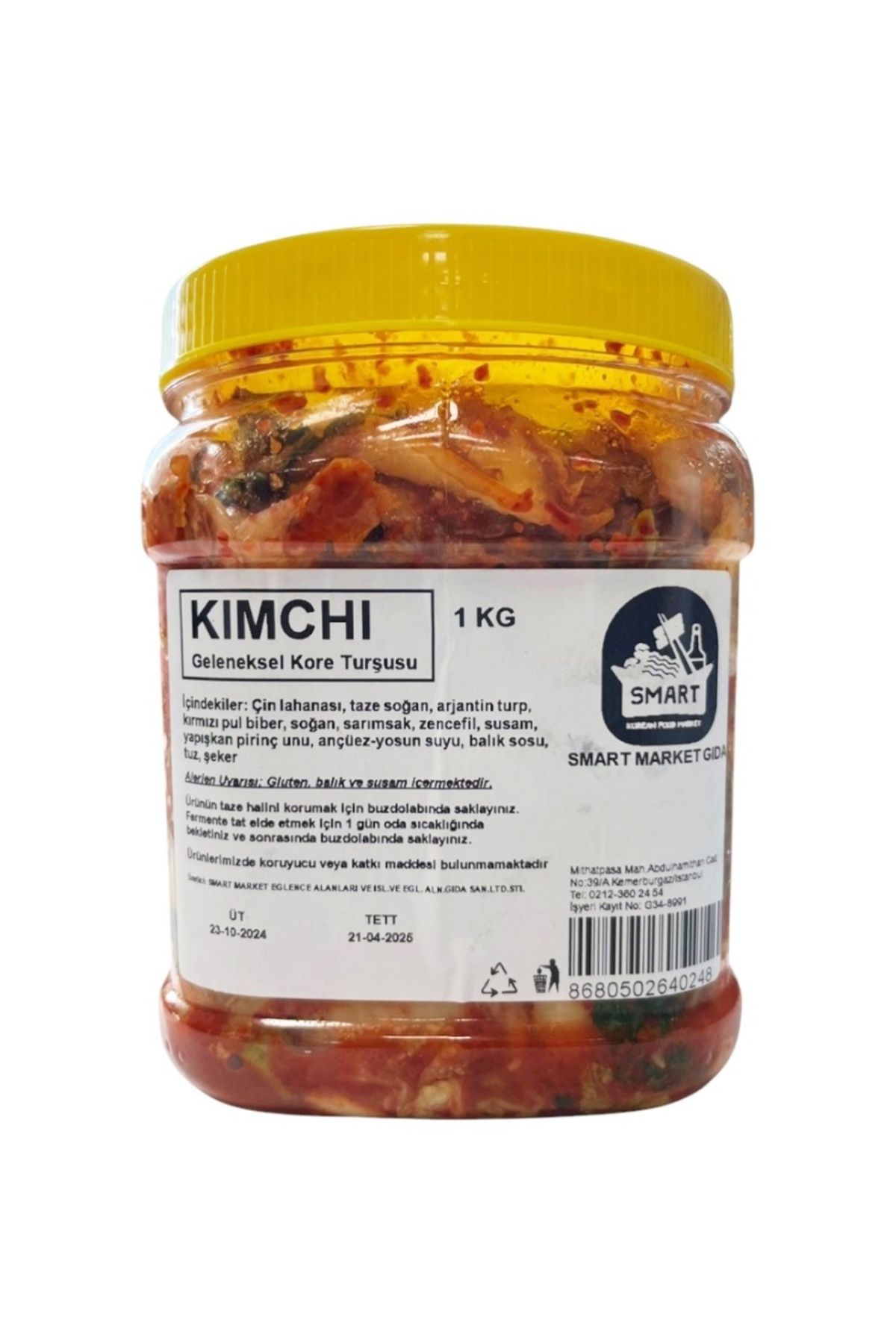 SMART MARKET Kore Turşusu Kimchi 1kg