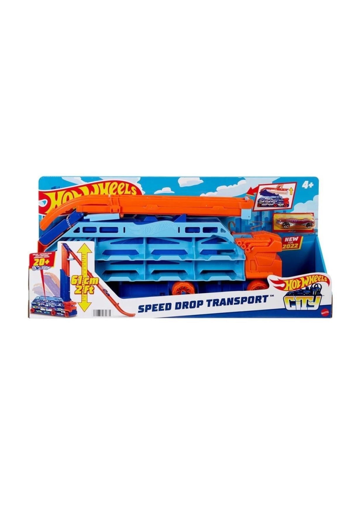 TWOX Çocuk HDY92 Hot Wheels Hız Rampalı Tır