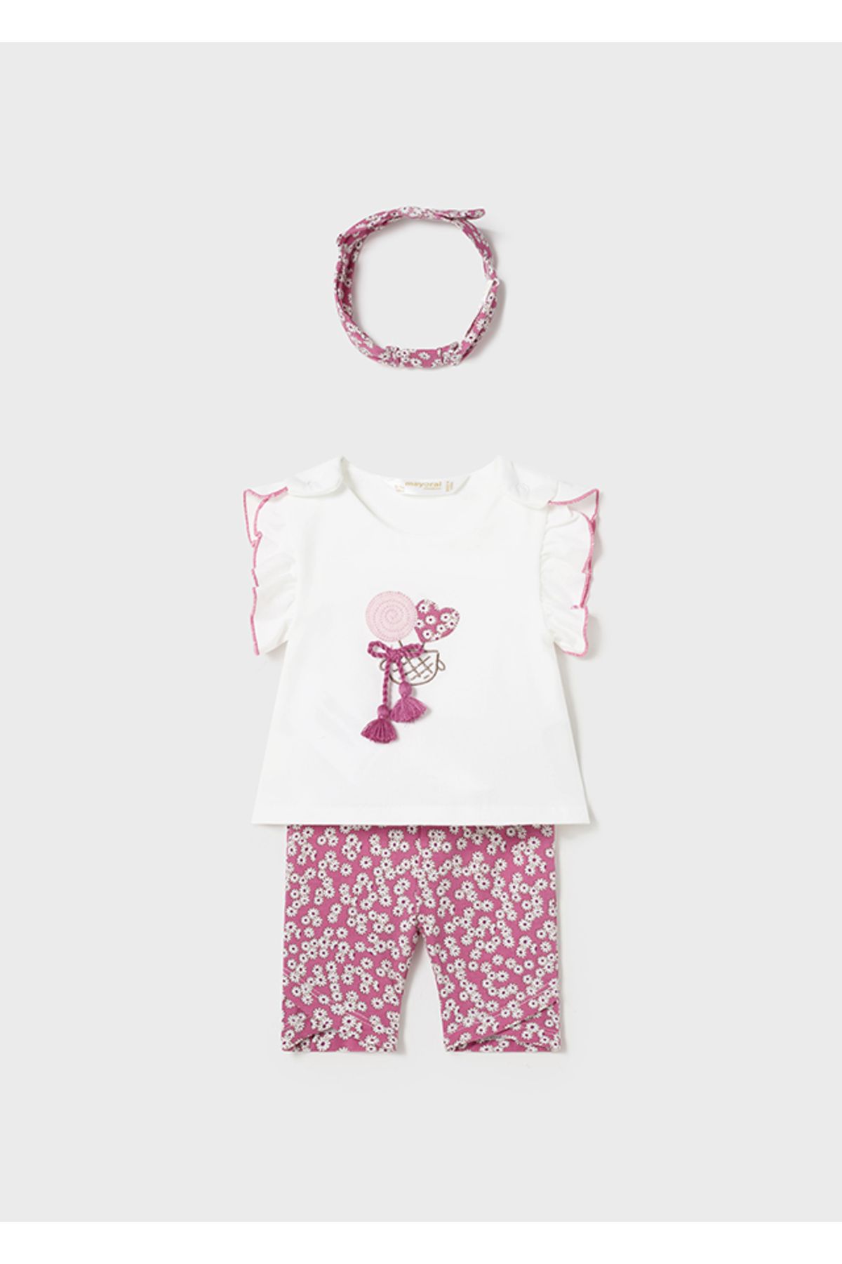 MAYORAL-Baby Girl Leggings Set of 3 1