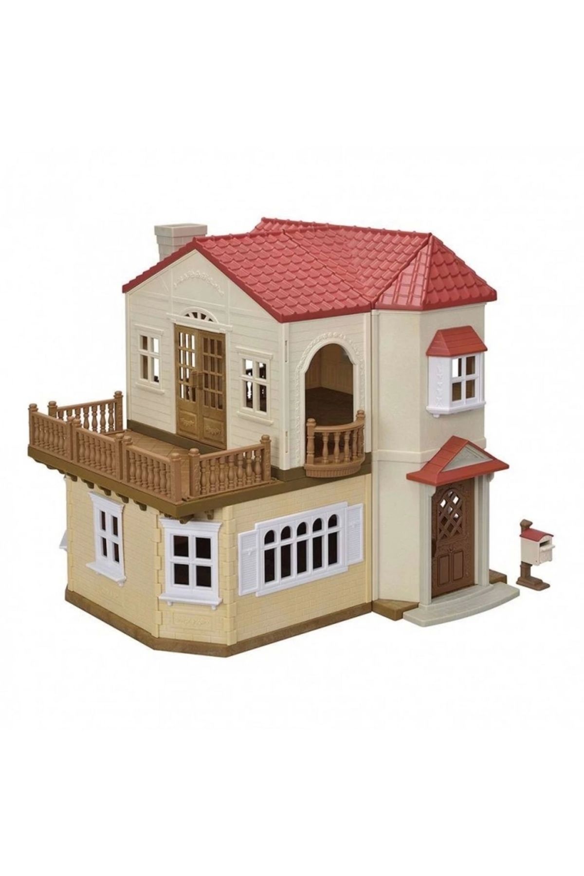 TWOX Çocuk Sylvanian Families Oyun Odalı Işıklı Şehir Evi 5708