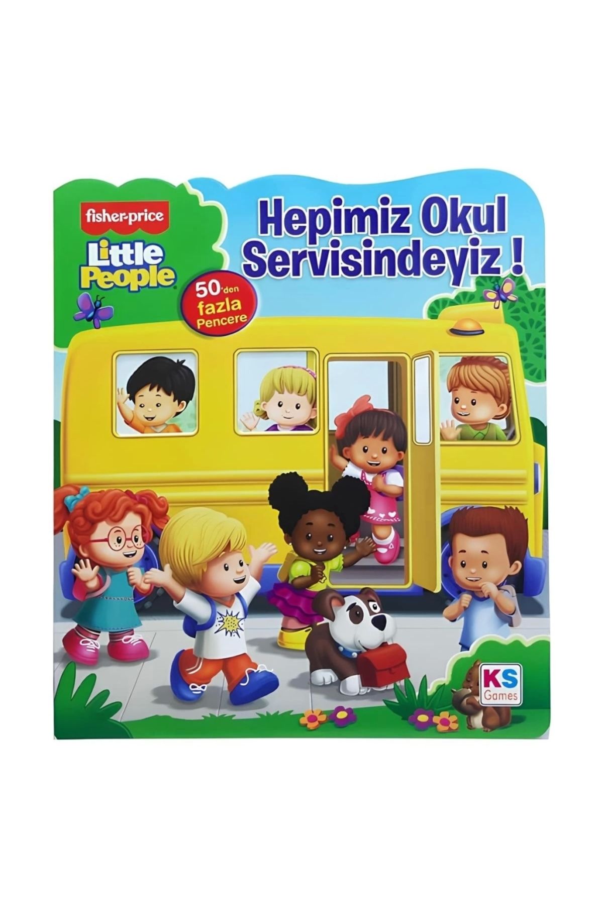 TWOX Çocuk Hepimiz Okul Servisindeyiz Flap Book