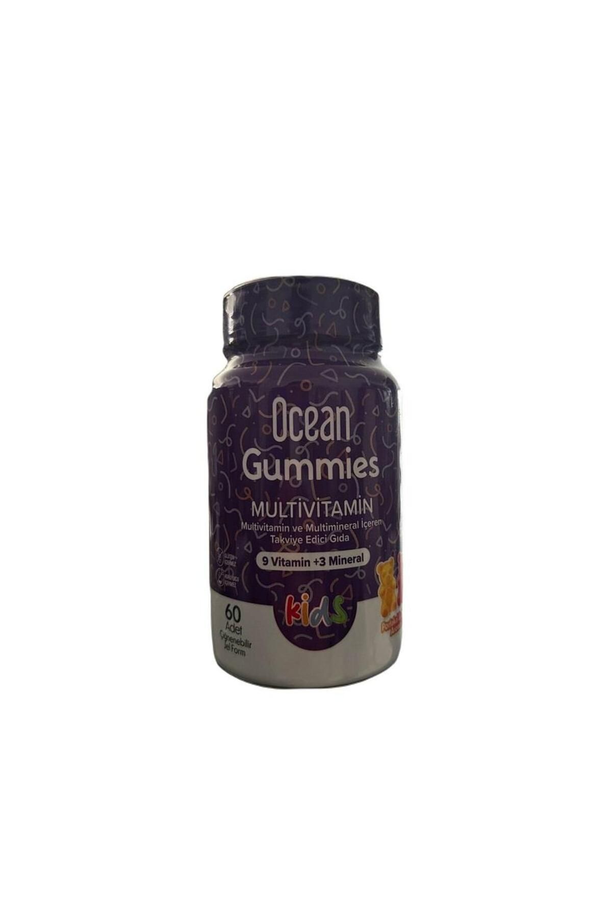 Ocean Orzax Ocean Gummies KIDS Multivitamin 60 Çiğnenebilir Jel Form