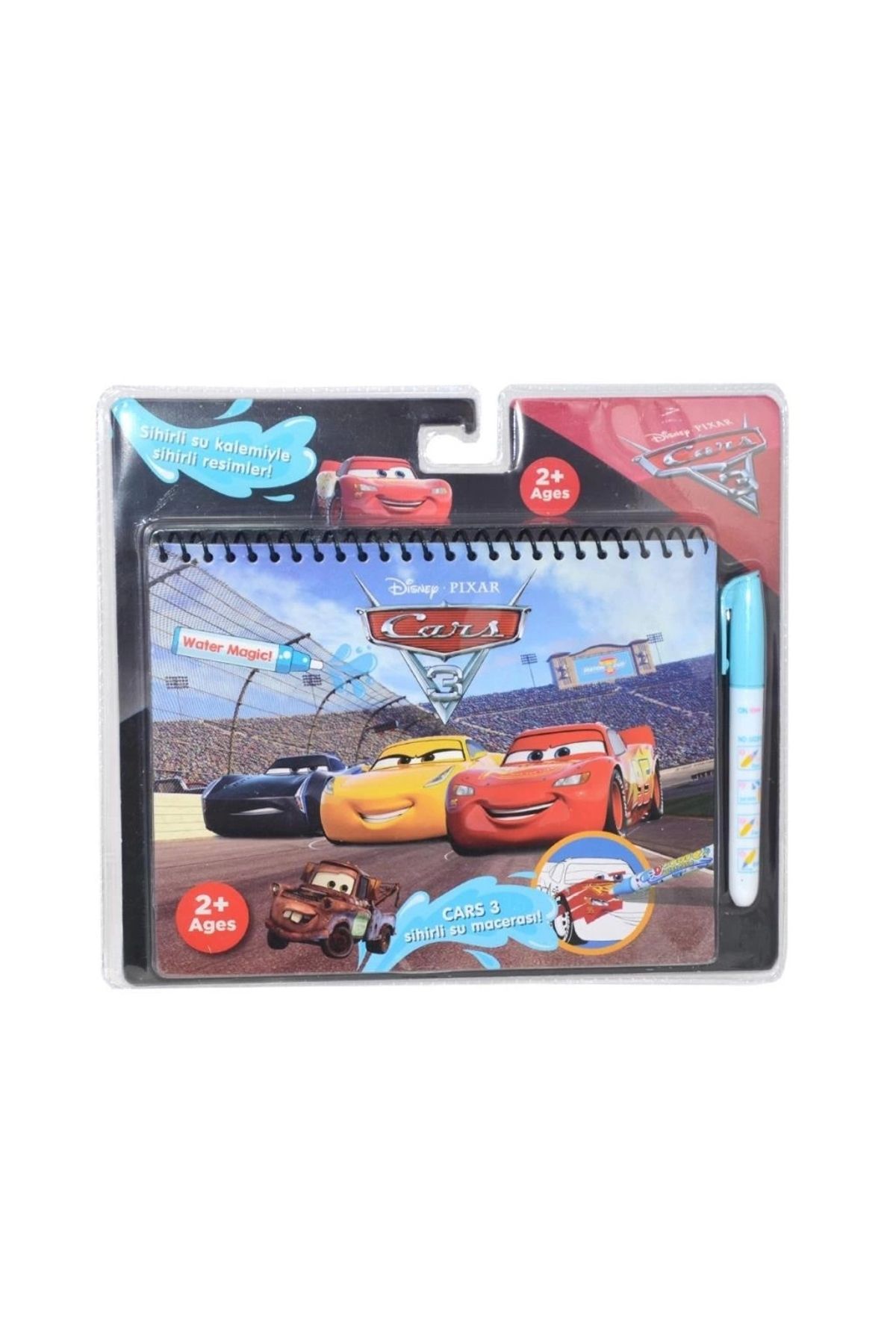 TWOX Çocuk BK004 Gepettoys, Cars Sihirli Boyama Kitabı