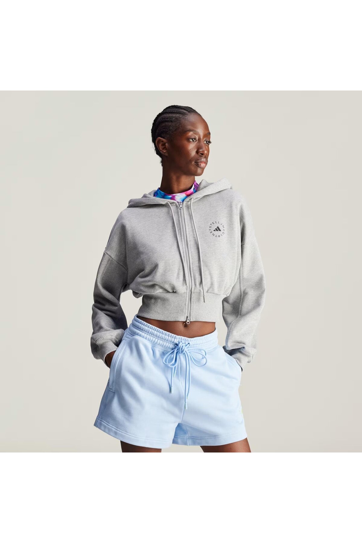 adidas by Stella McCartney Sportswear Cropped Kadın Sweatshirt