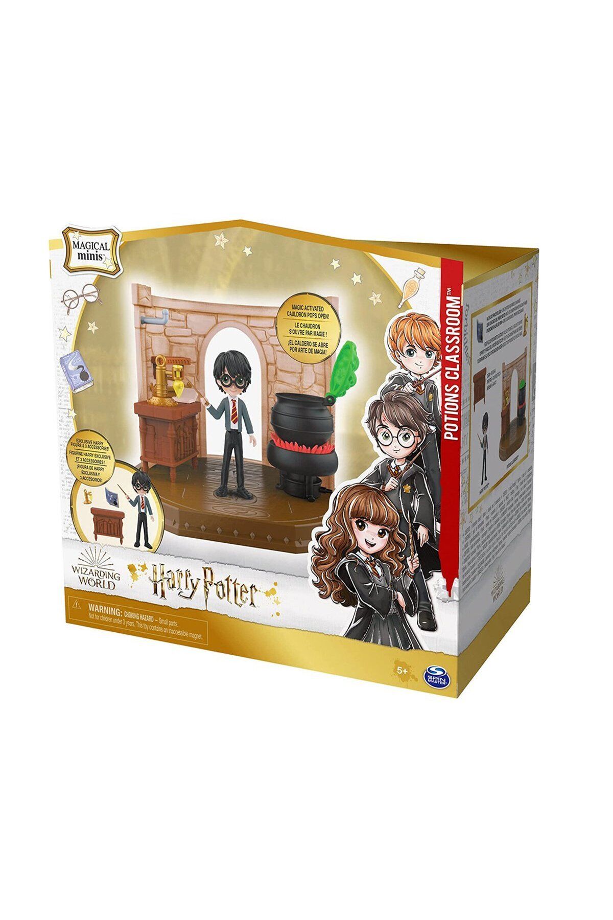 NillyToys 6061847 İksir Dersi ve Harry Potter Figür - Magical Minis, Harry Potter, +5 yaş