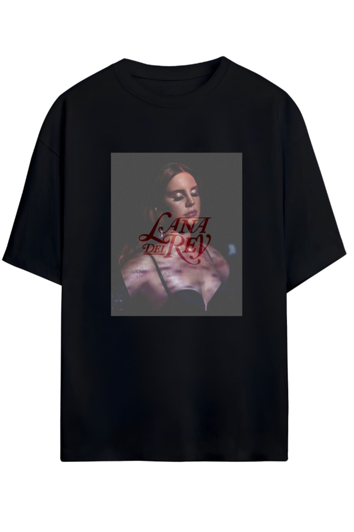 MAGORS LANA DEL REY TASARIMLI UNISEX YENİ SEZON OVERSIZE PAMUKLU  T-SHIRT