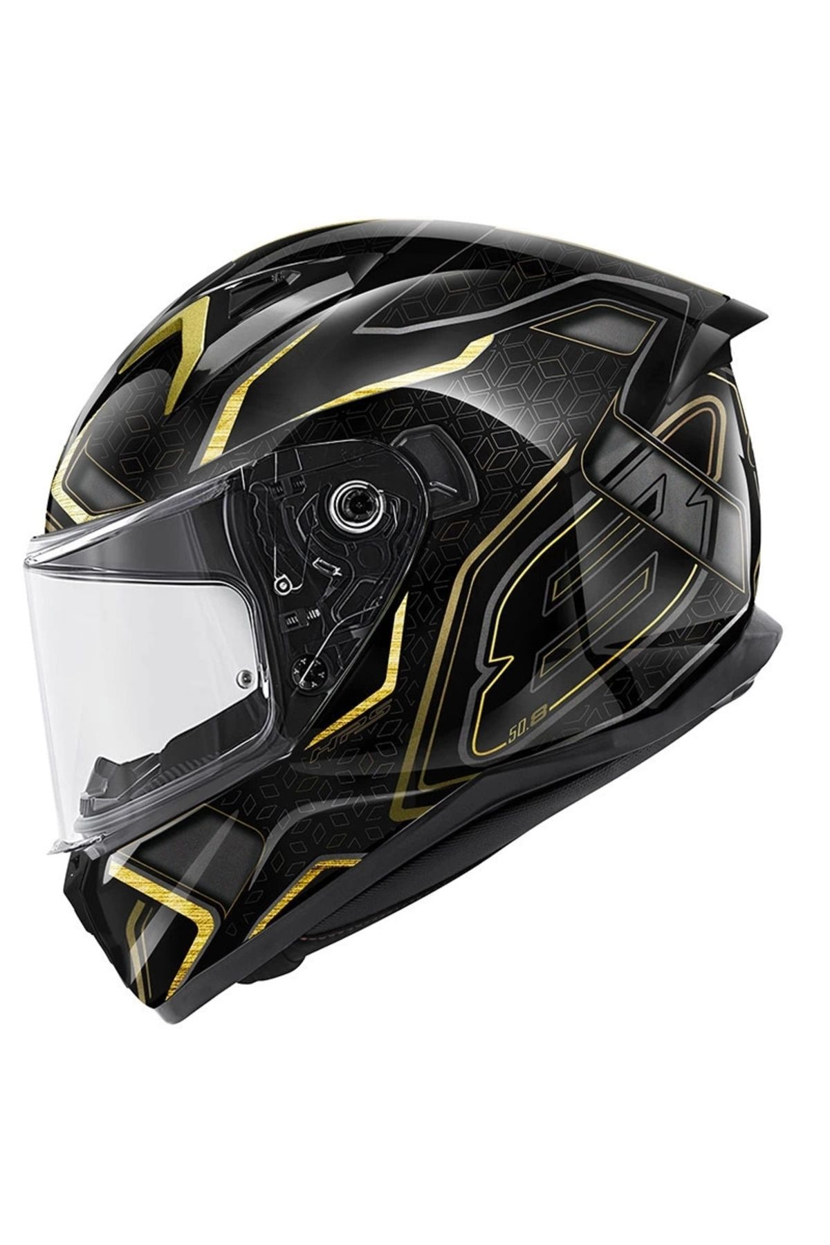 Givi 50.8 Mystıcal Siyah--sarı Kask