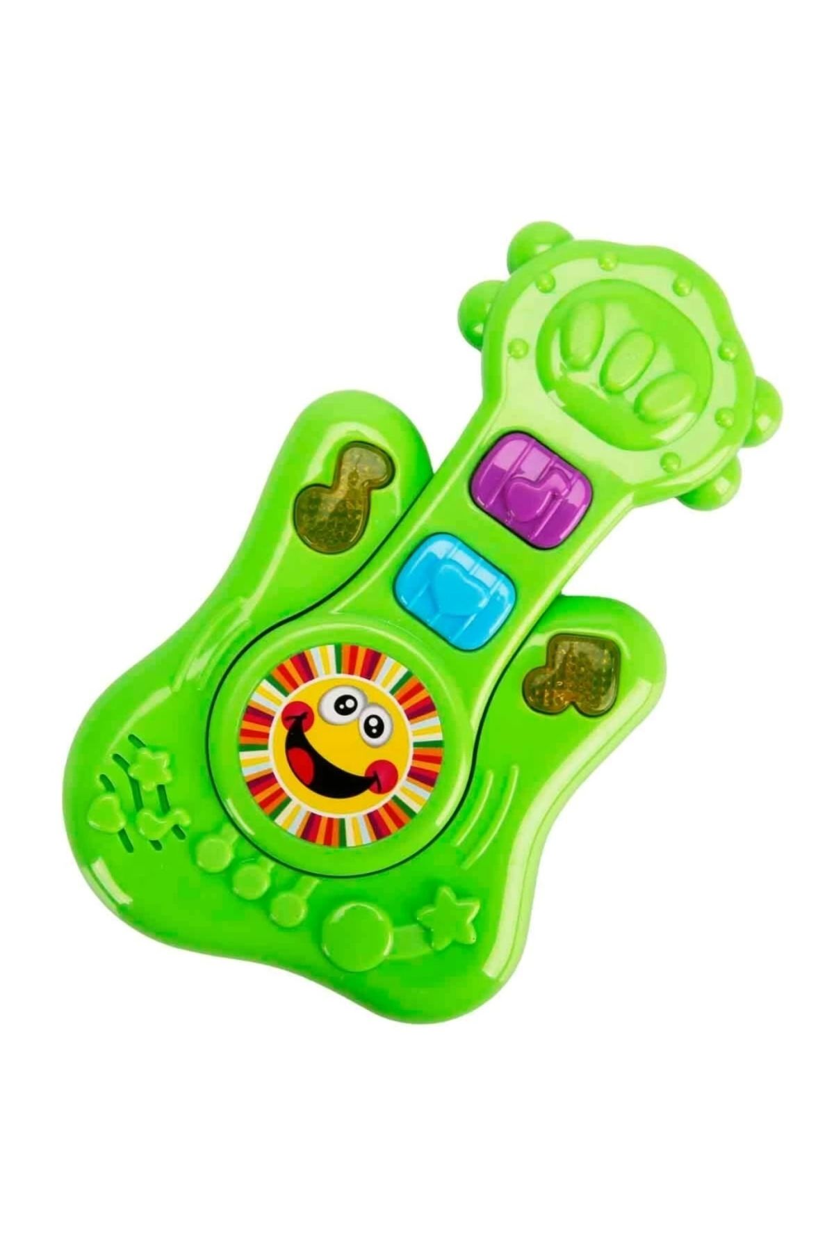 Basic Fun Çocuk Minibo Sesli ve Işıklı Benim İlk Gitarım