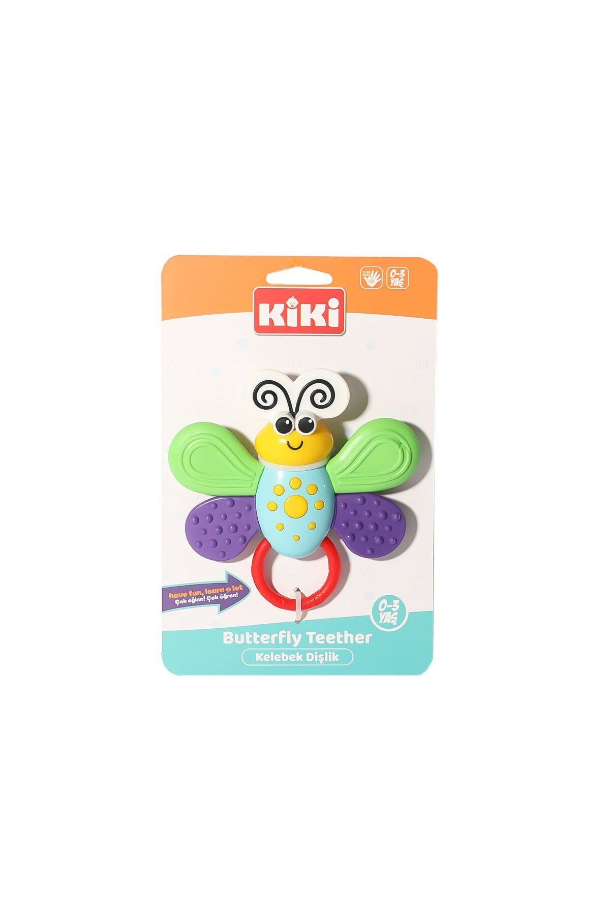 NillyToys AE-2201 KELEBEK DİŞLİK ÇINGIRAK