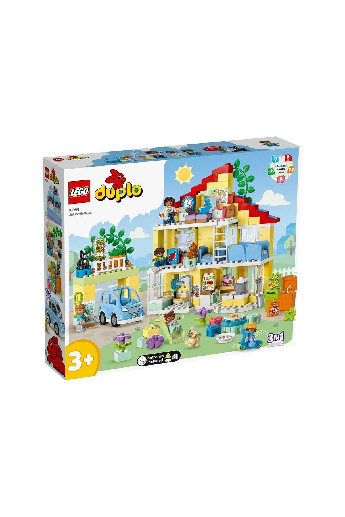 NillyToys 10994 LEGO® Duplo® 3’ü 1 Arada Aile Evi 218 parça +3 yaş