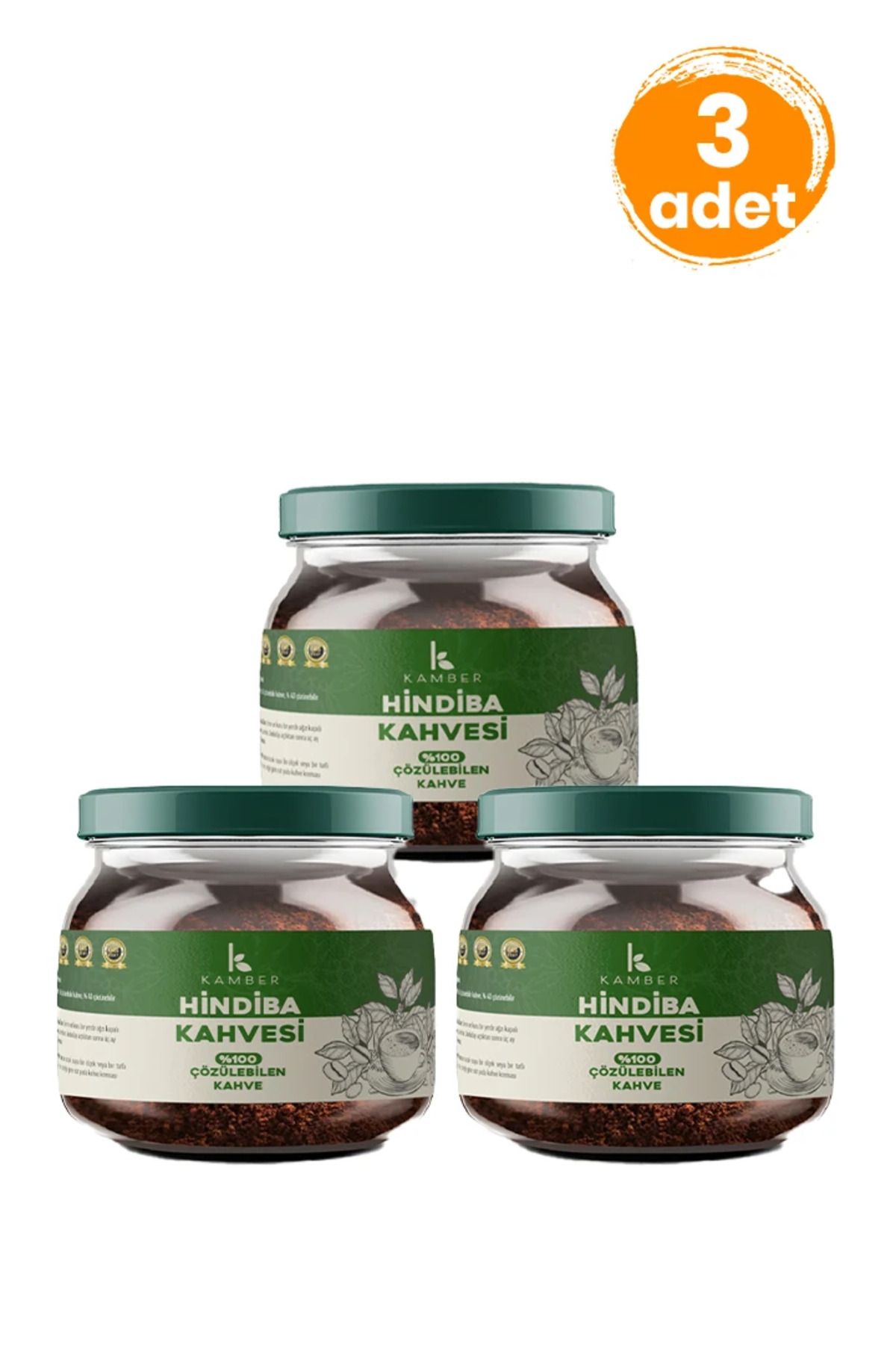 Kamber Doğadan Sağlığa Hindiba Detox Kahvesi - 150gr (3 Adet)