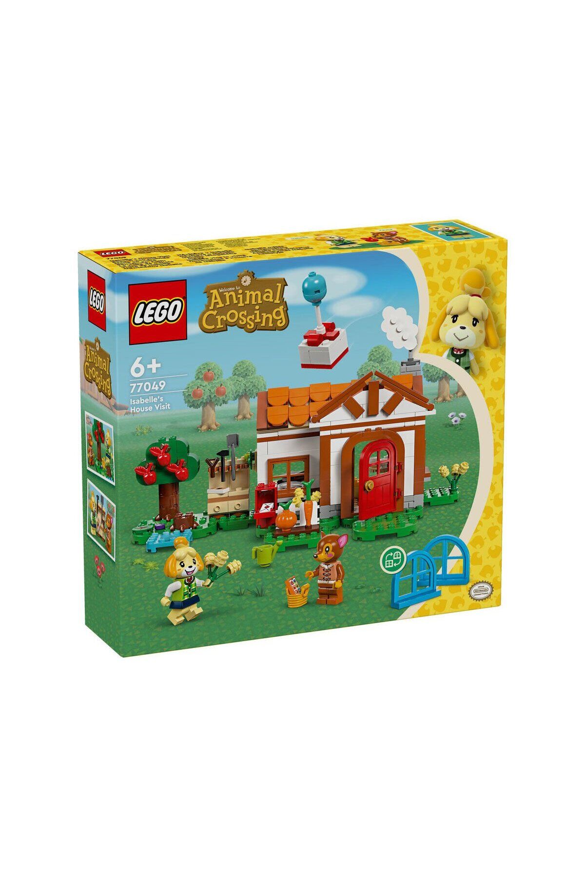 NillyToys 77049 Lego Animal Crossing Isabellein Ev Ziyareti 389 parça +6 yaş