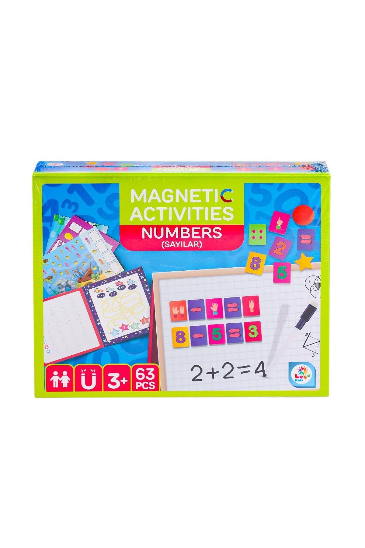 NillyToys LC7980 Manyetik Aktivite Sayılar -Laçokids