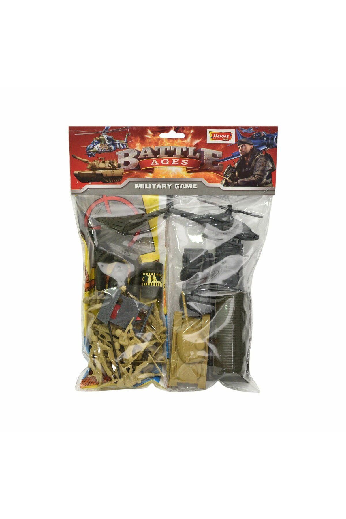 NillyToys ERN-852 HEROES TOYS PVCLİ ASKER SETİ