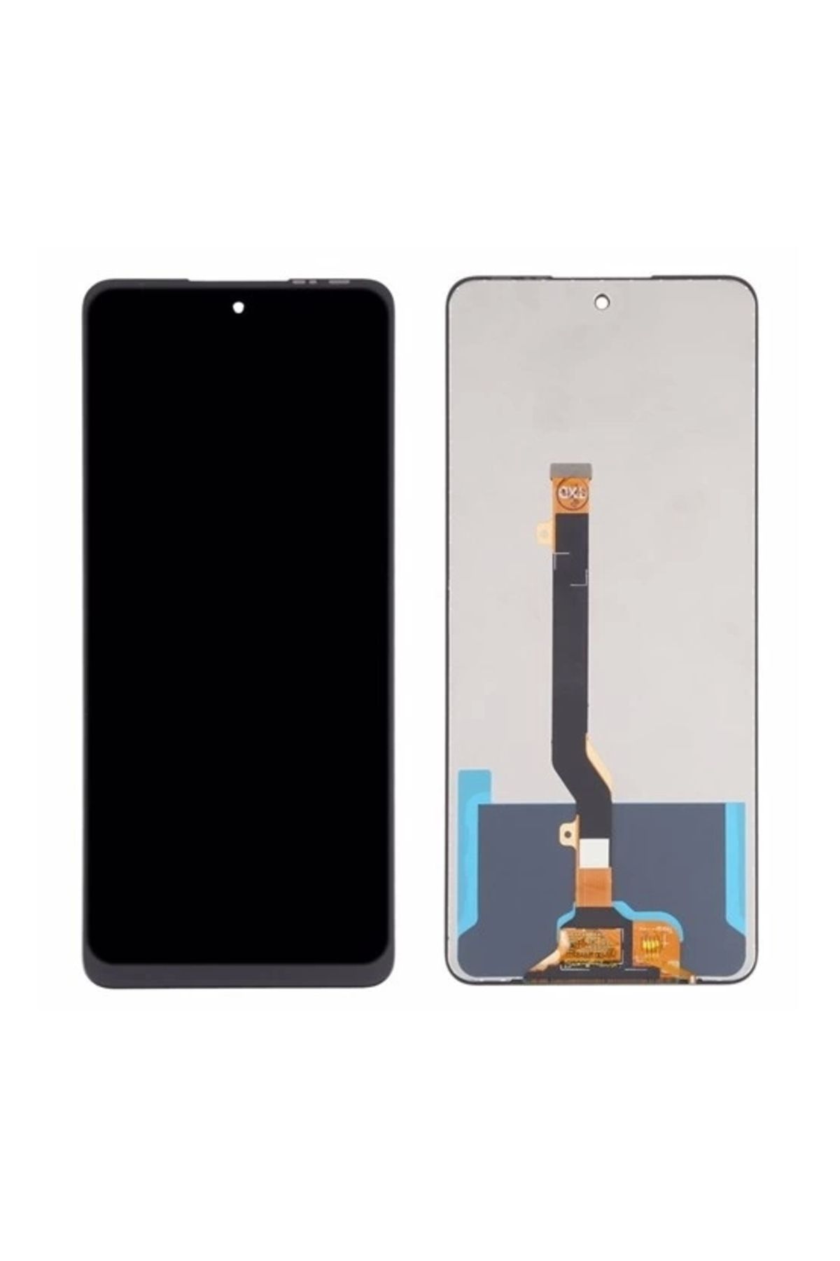 Parça Bankası Infinix Note 10 Pro Lcd Ekran Dokunmatik Çıtasız Siyah