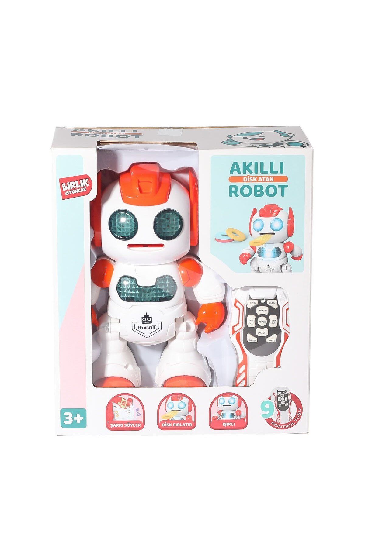 NillyToys 606-30 UK PROGRAMLANABİLİR DİSK ATAN AKILLI