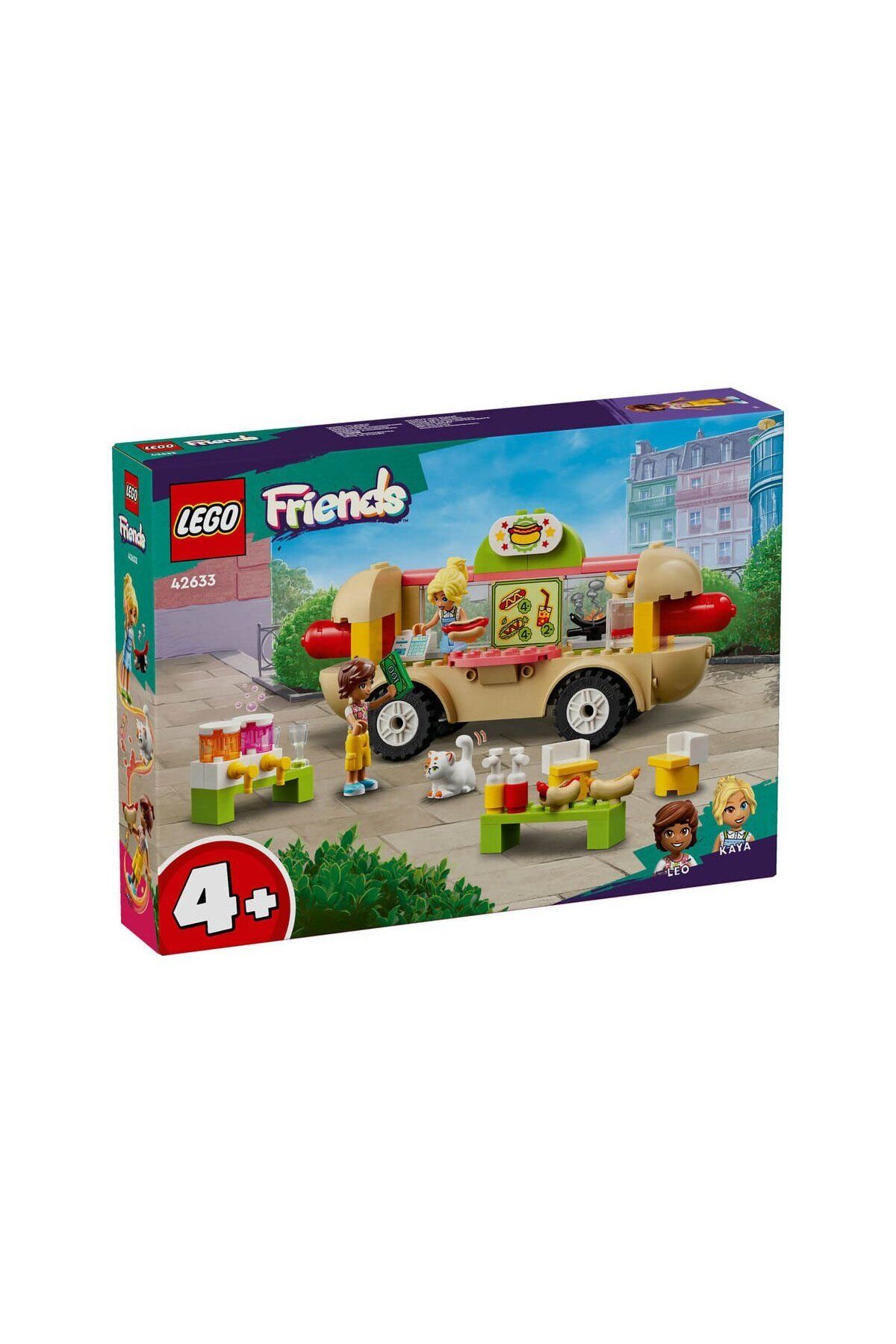 NillyToys 42633 Lego Friends Sosisli Sandviç Arabası 100 parça +4 yaş