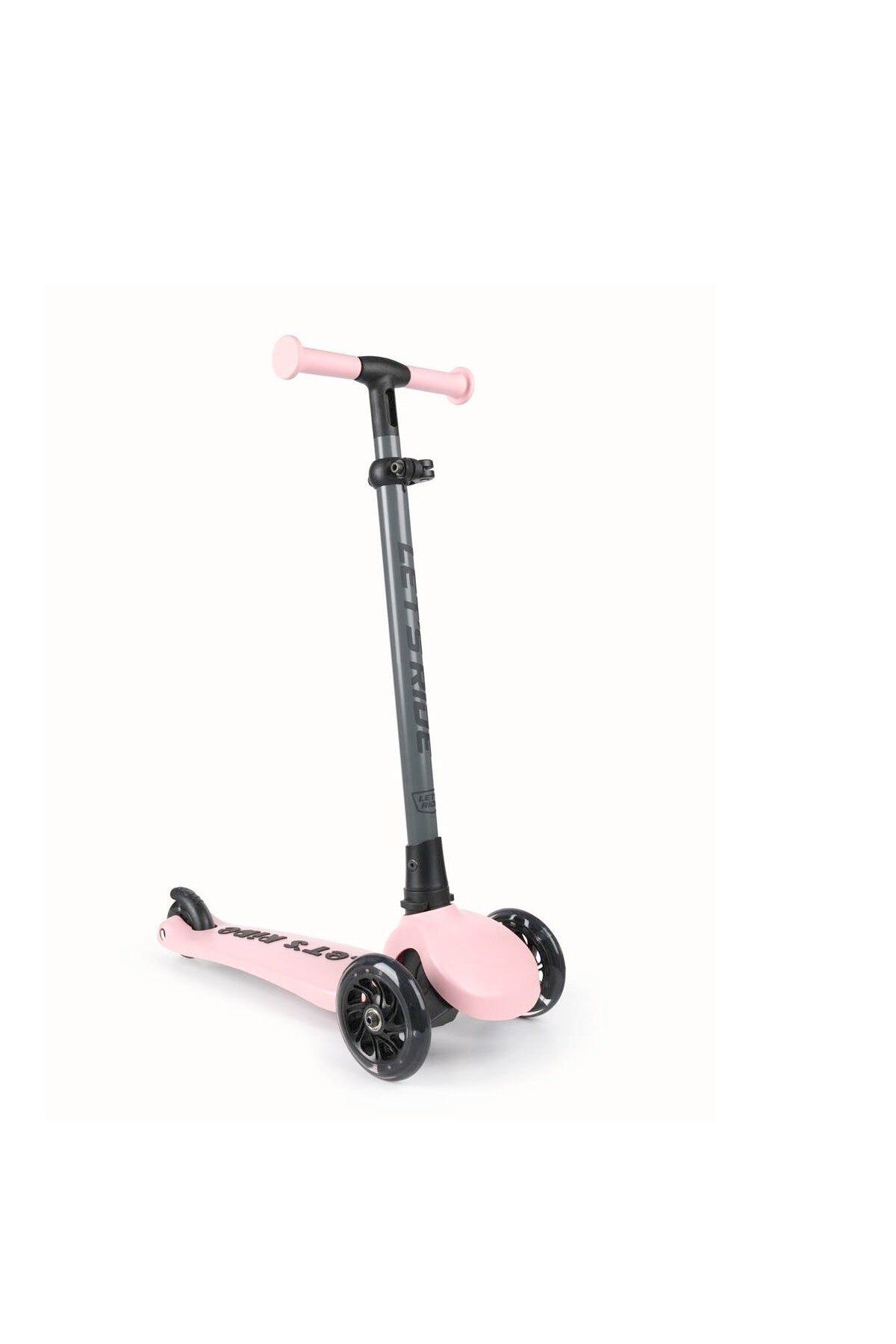 NillyToys LC-31048 Lets Ride Two Işıklı Katlanabilir Scooter Pembe