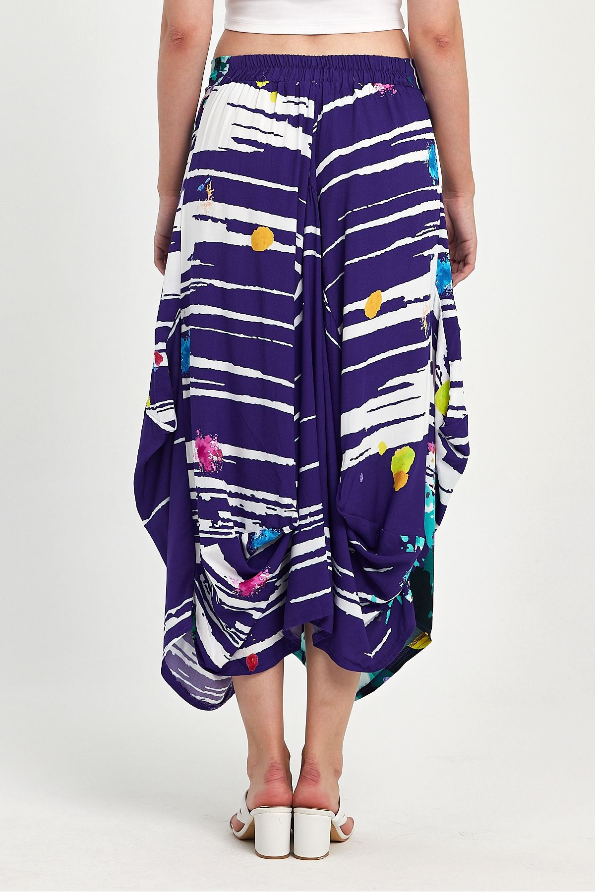 Rodi-Digital Printed Women's Shalwar Skirt - 984 3