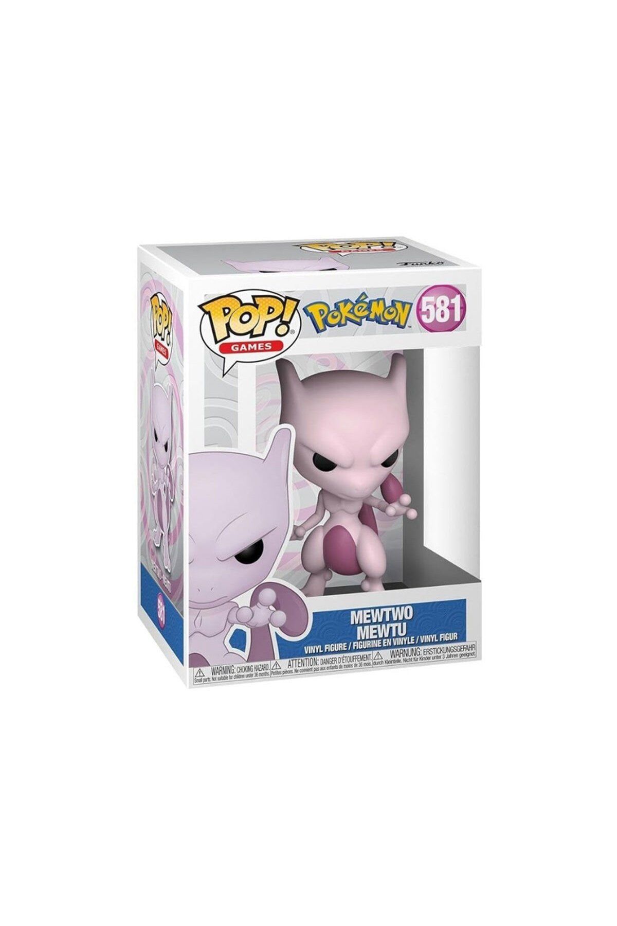 NillyToys 63254 Funko POP Games: Pokemon- Mewtwo (EMEA)