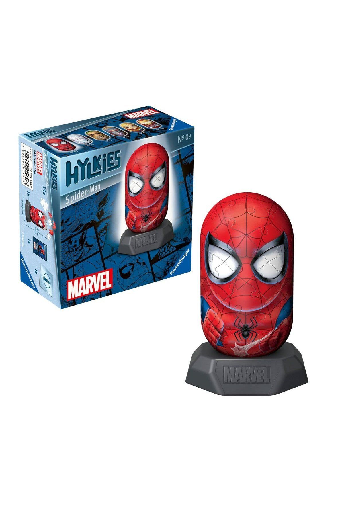 NillyToys 011583 Hylkies Marvel - Spider-Man 54 parça Puzzle - No:09 - Ravensburger