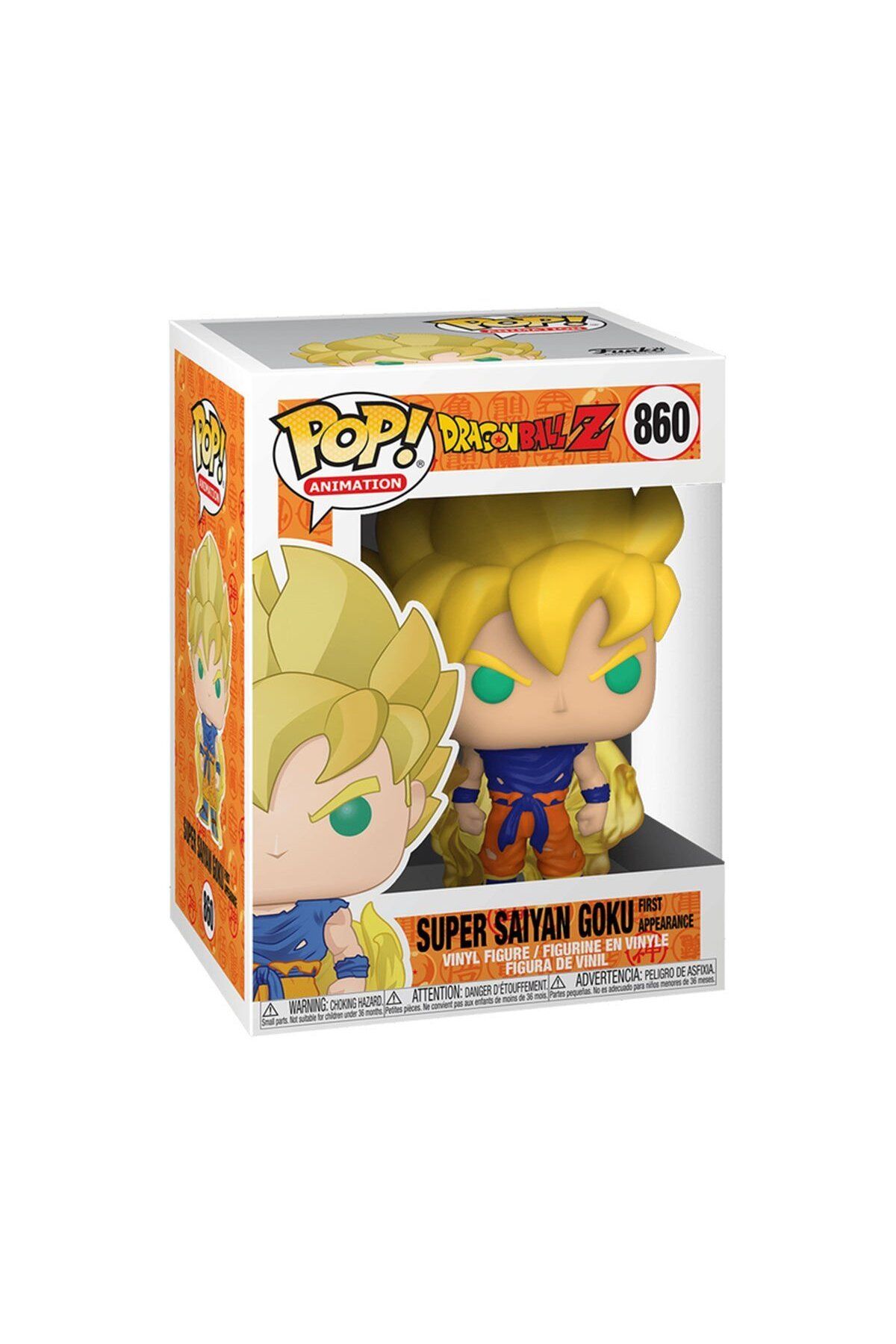 NillyToys 48600 Funko POP Animation: Dragon Ball Z - SS Goku (First Appearance)